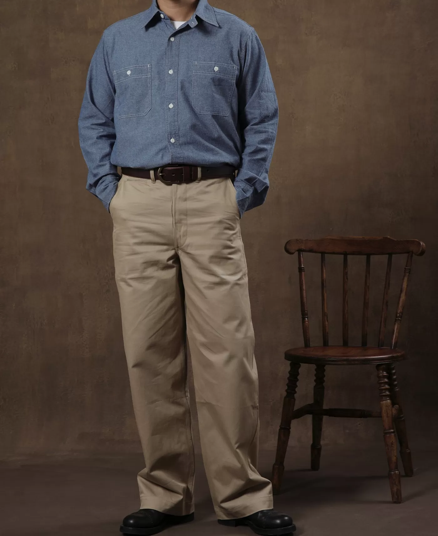 blue_chambray_work_shirt_4.webp New Chambray Work Shirt Long Sleeve Shirts