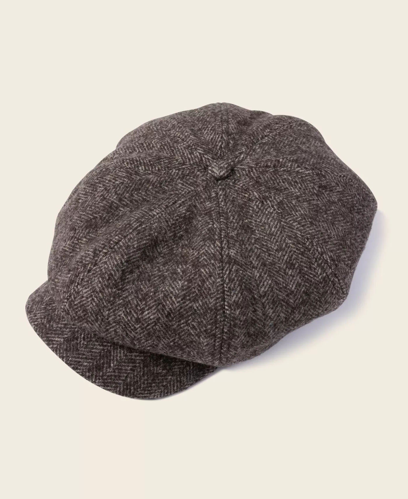 Outlet Herringbone Wool Newsboy Cap Hats & Caps