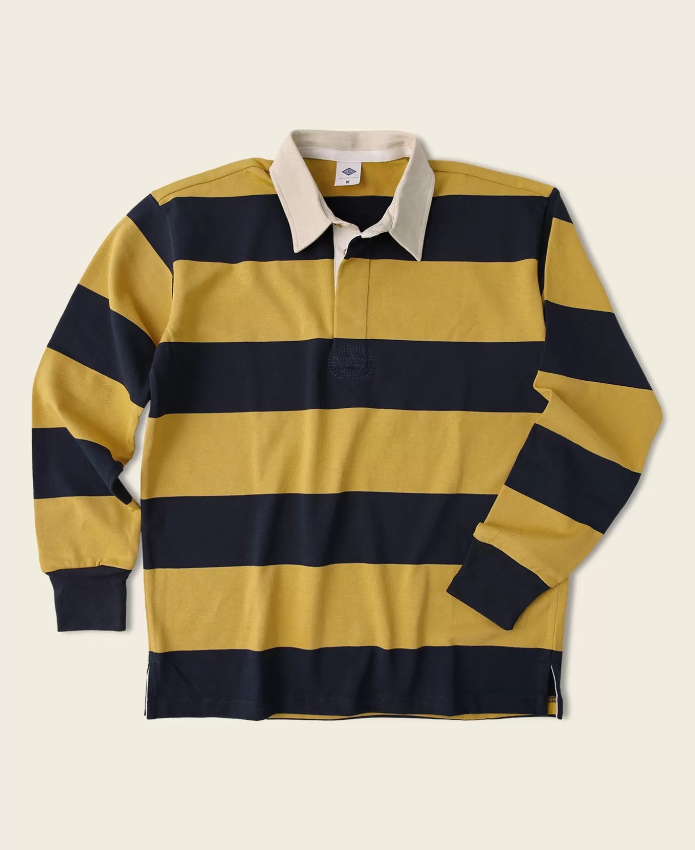 Clearance Classic Fit Striped Jersey Rugby Shirt - Long Sleeve T-Shirts
