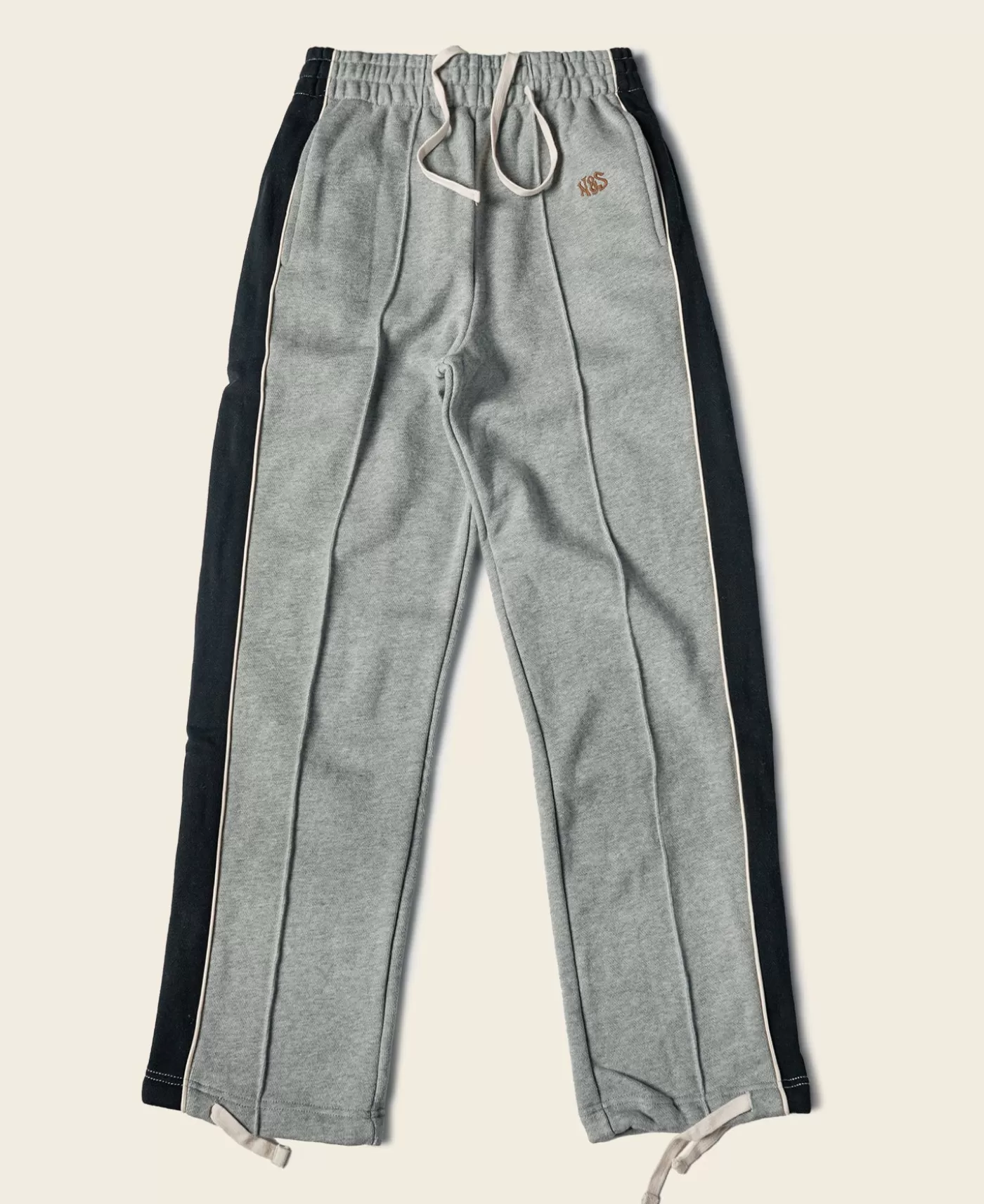 Cheap Classic Straight-Leg Striped Logo-Embroidered Cotton-Terry Sweatpants - Pants & Trousers | Sweatpants