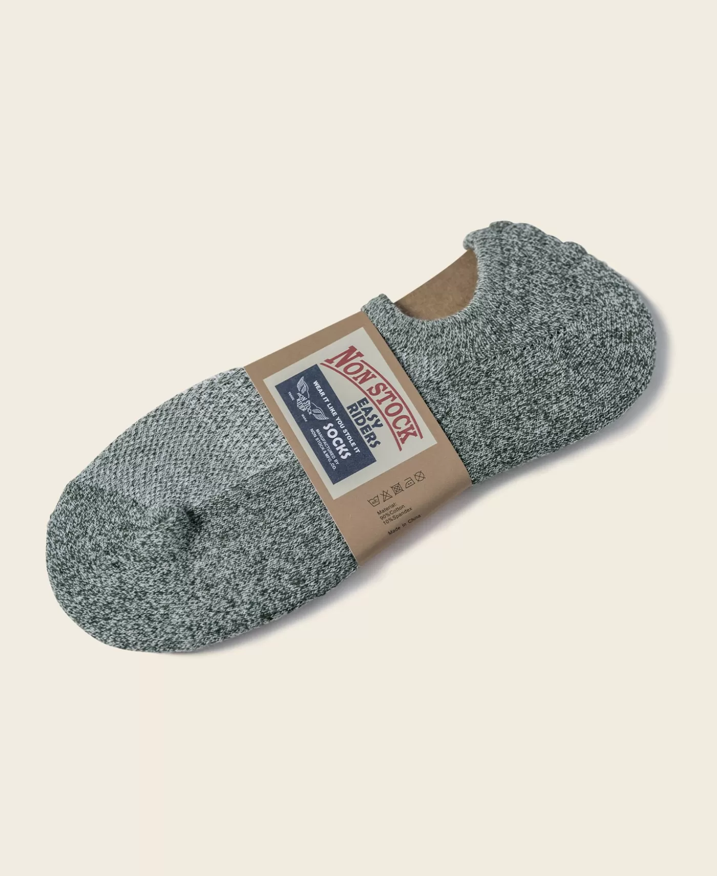 Discount Colored Cotton No Show Socks - Socks