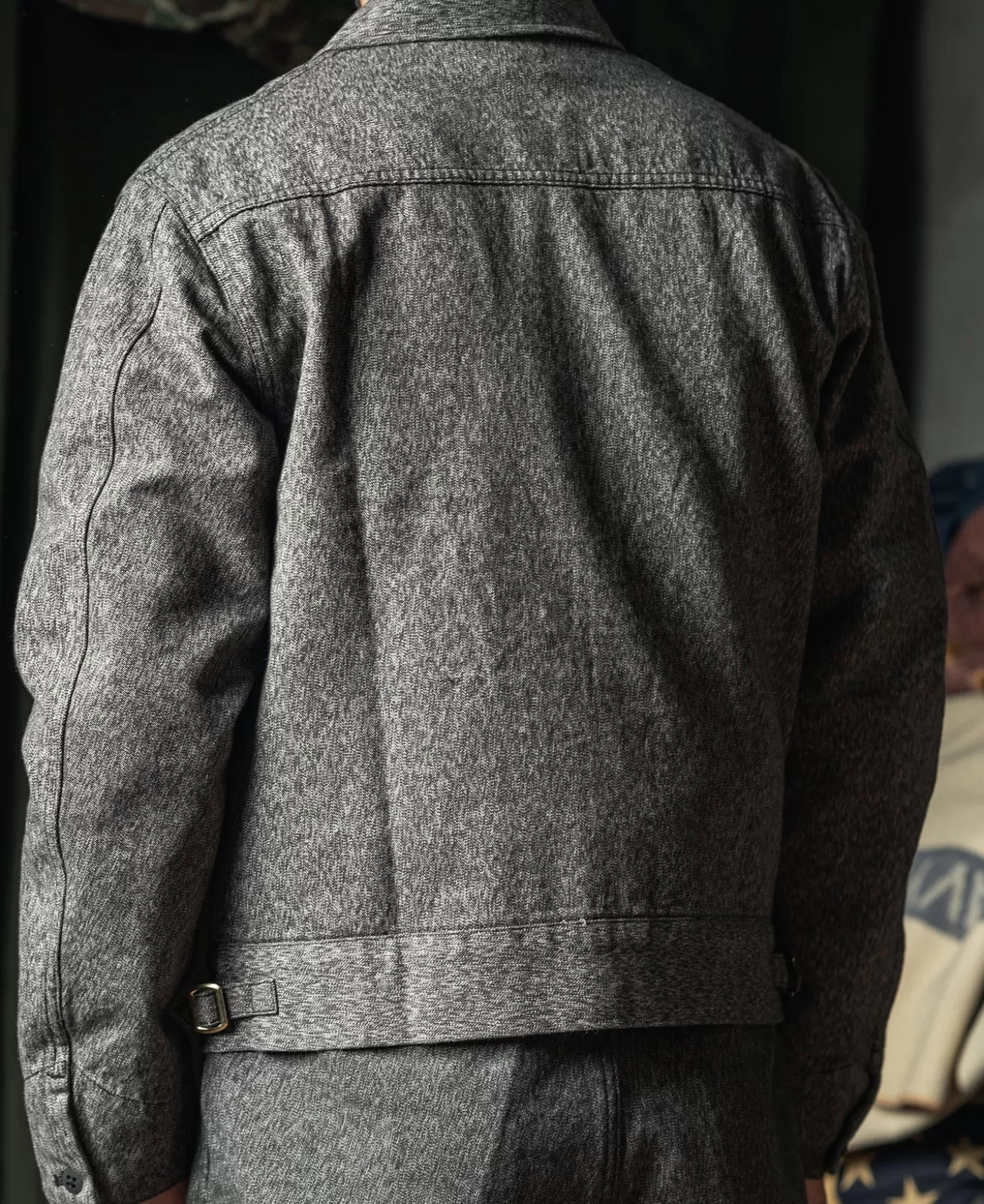 covert_salt__pepper_cossack_jacket_3.webp Hot Covert Cossack Jacket Jackets & Coats