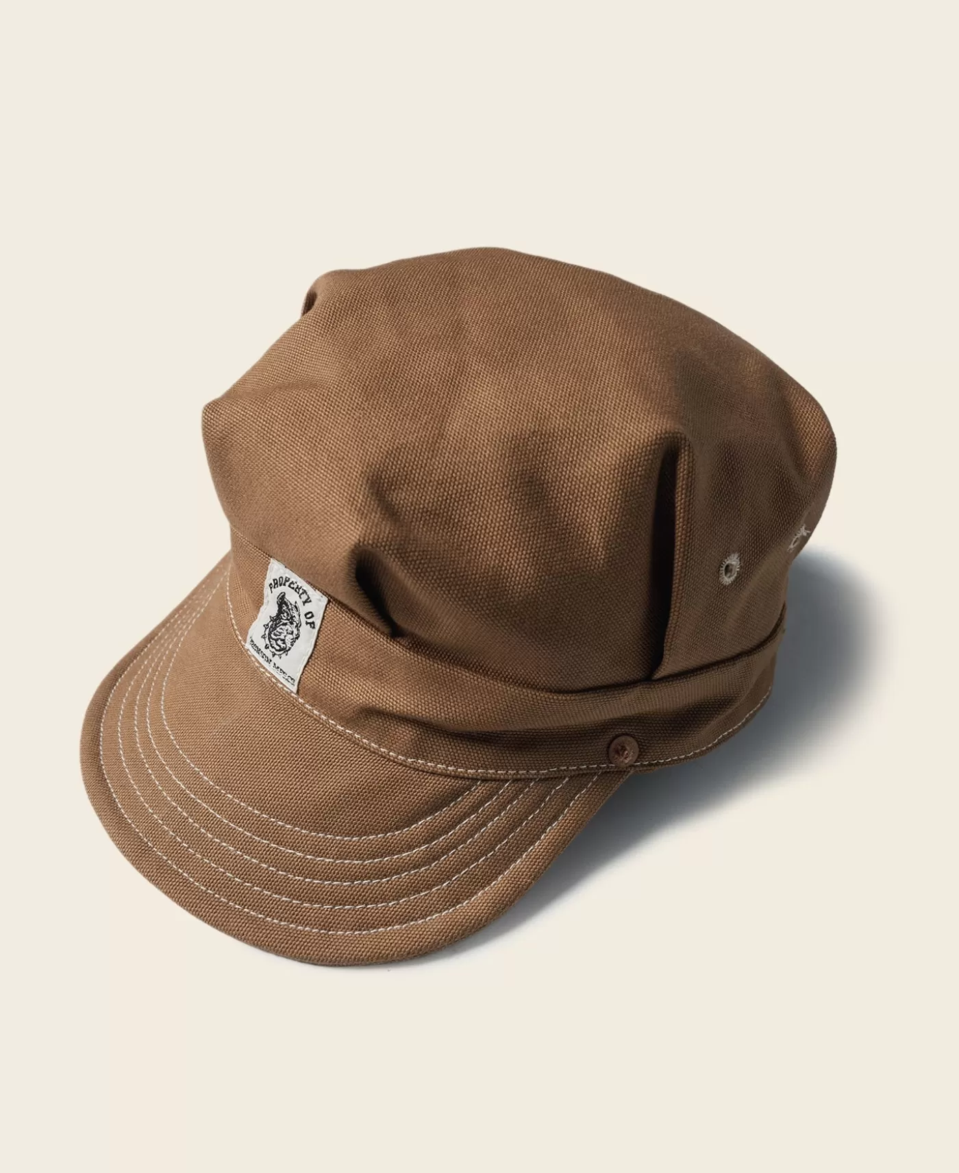 Hot Duck Canvas Railroad Engineer Cap Hats & Caps