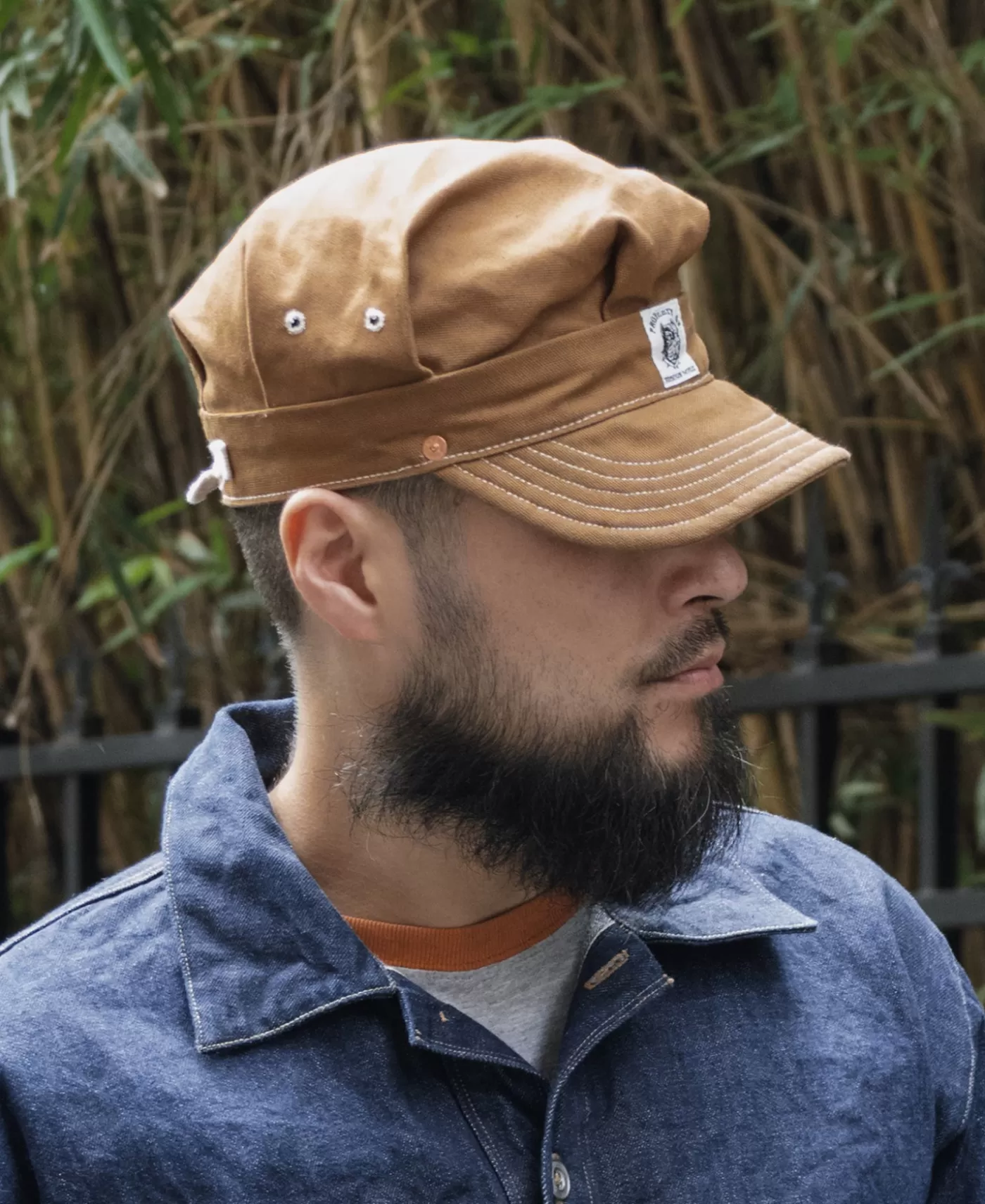 duck_canvas_railroad_engineer_cap_3.webp Hot Duck Canvas Railroad Engineer Cap Hats & Caps