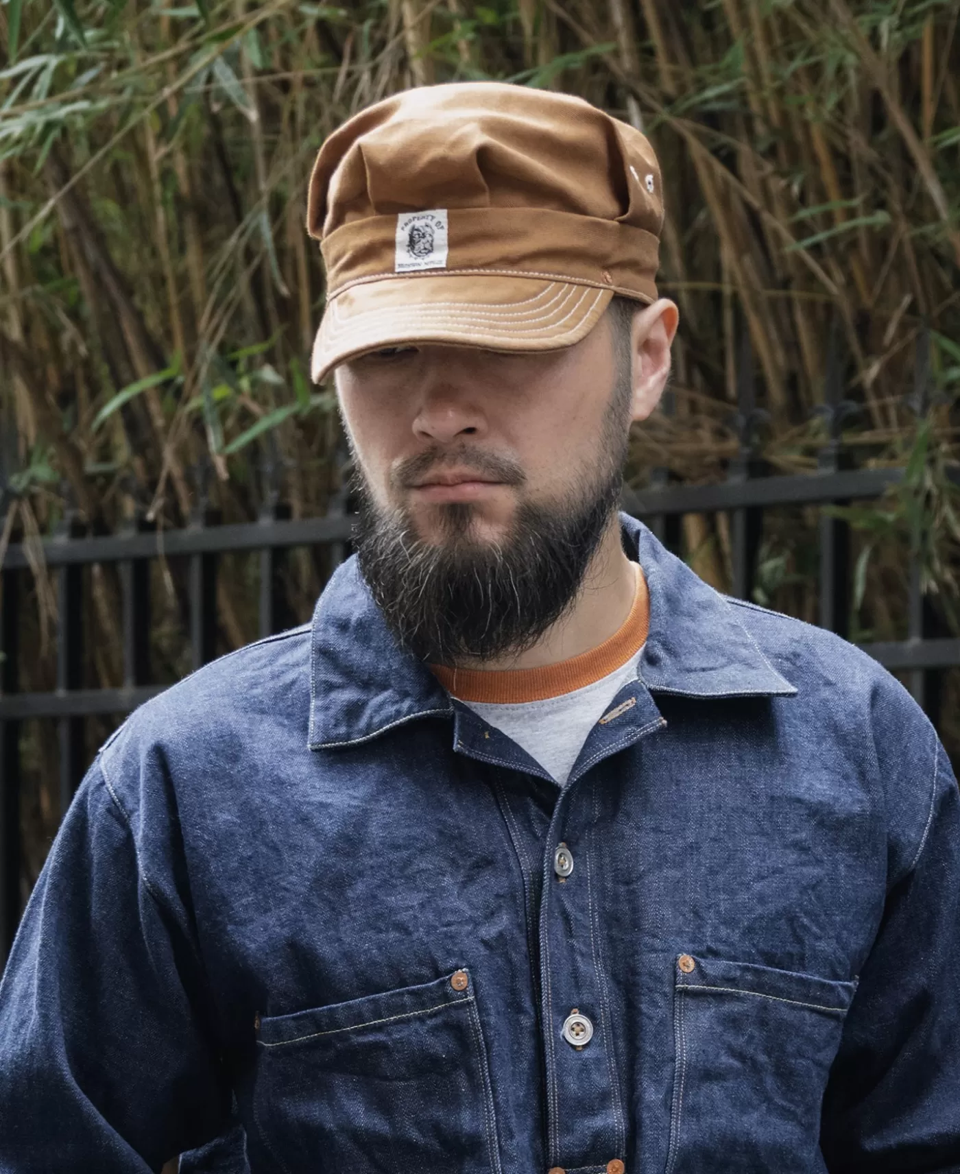 duck_canvas_railroad_engineer_cap_4.webp Hot Duck Canvas Railroad Engineer Cap Hats & Caps