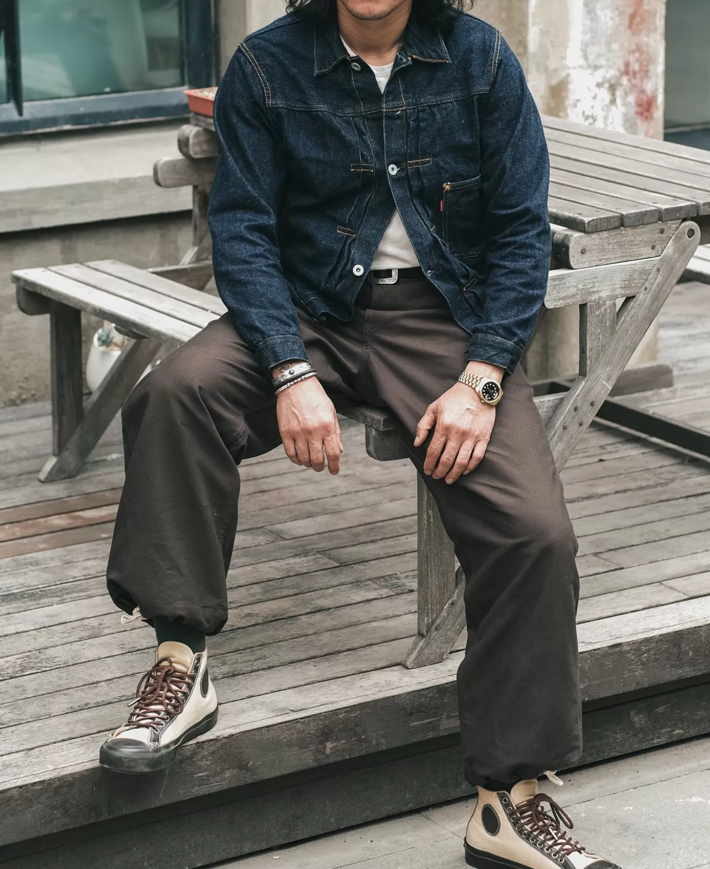 experimental_test_sample_protective_cover_pants__dark_brown_3.webp Discount Experimental Test Sample Protective Cover Pants - Pants & Trousers