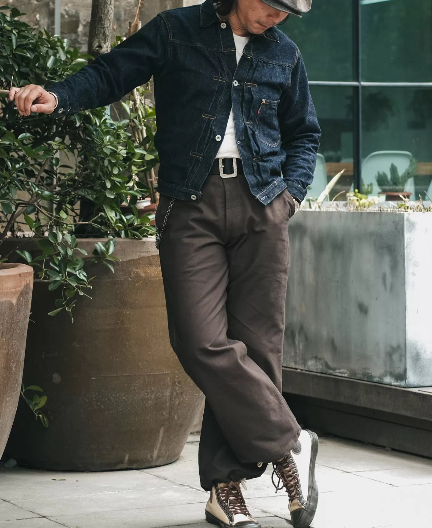 experimental_test_sample_protective_cover_pants__dark_brown_5.webp Discount Experimental Test Sample Protective Cover Pants - Pants & Trousers