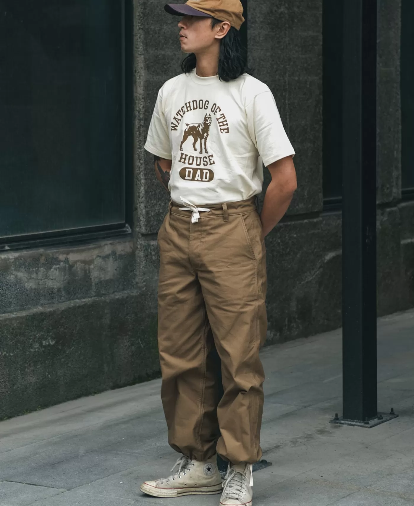 experimental_test_sample_protective_cover_pants__khaki_5.webp Cheap Experimental Test Sample Protective Cover Pants - Pants & Trousers