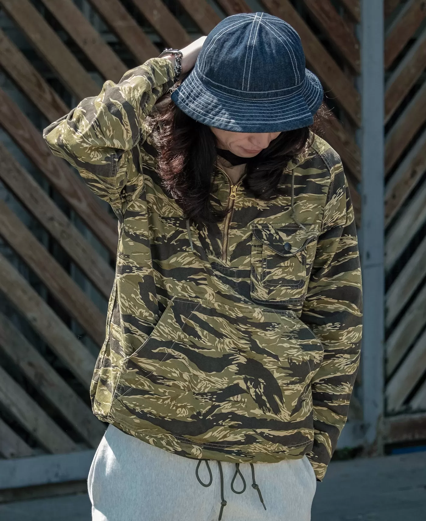 golden_tiger_camo_smock_3.webp Online Golden Tiger Smock Jackets & Coats