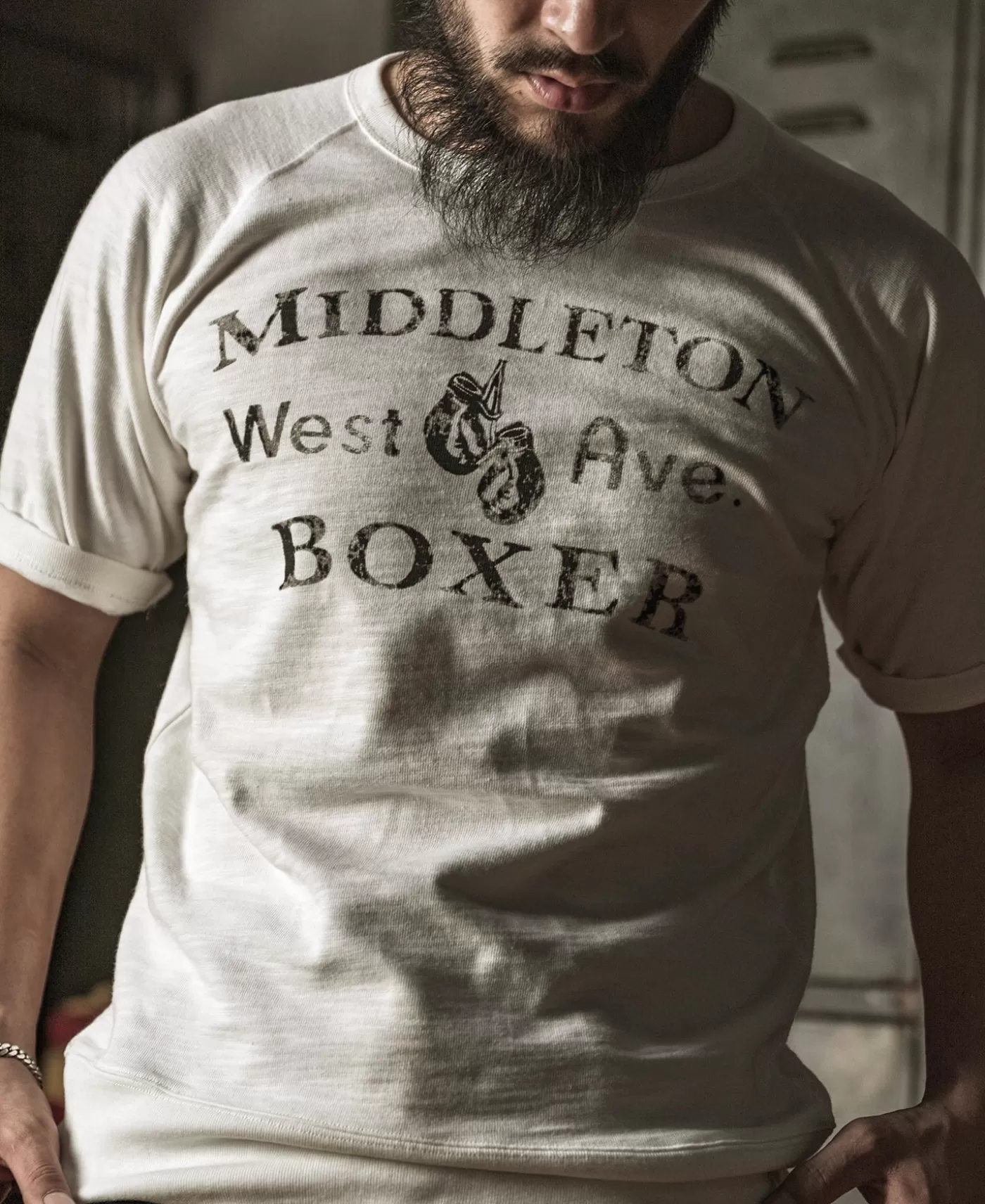 heavy_duty_boxer_physical_training_tshirt__white_3.webp Outlet Heavy Duty Boxer Physical Training T-Shirt - Short Sleeve T-Shirts | Graphic T-Shirts