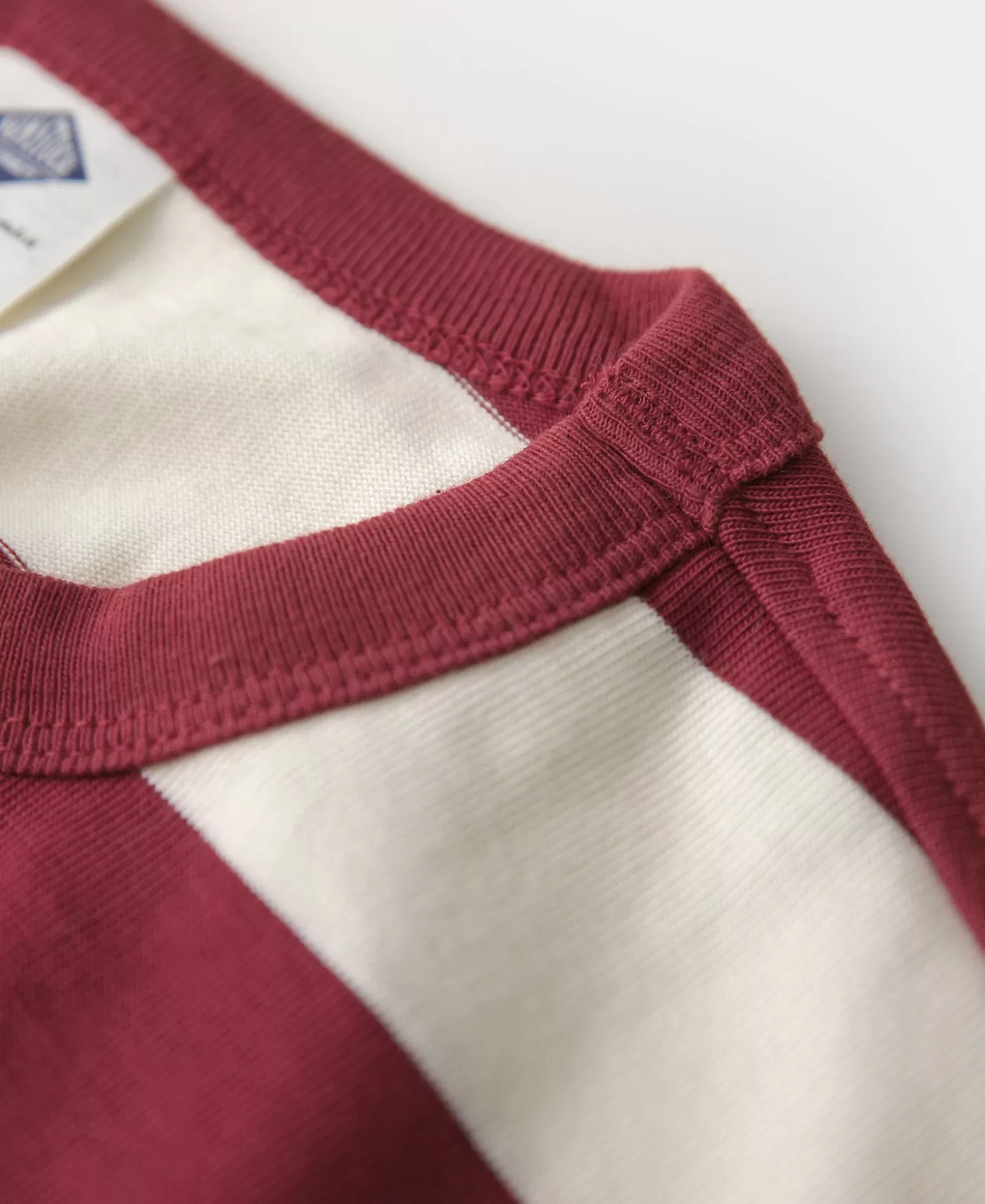 heavyweight_cotton_wide_striped_tshirt__redapricot_9.webp Cheap Heavyweight Cotton Wide Striped T-Shirt - Short Sleeve T-Shirts