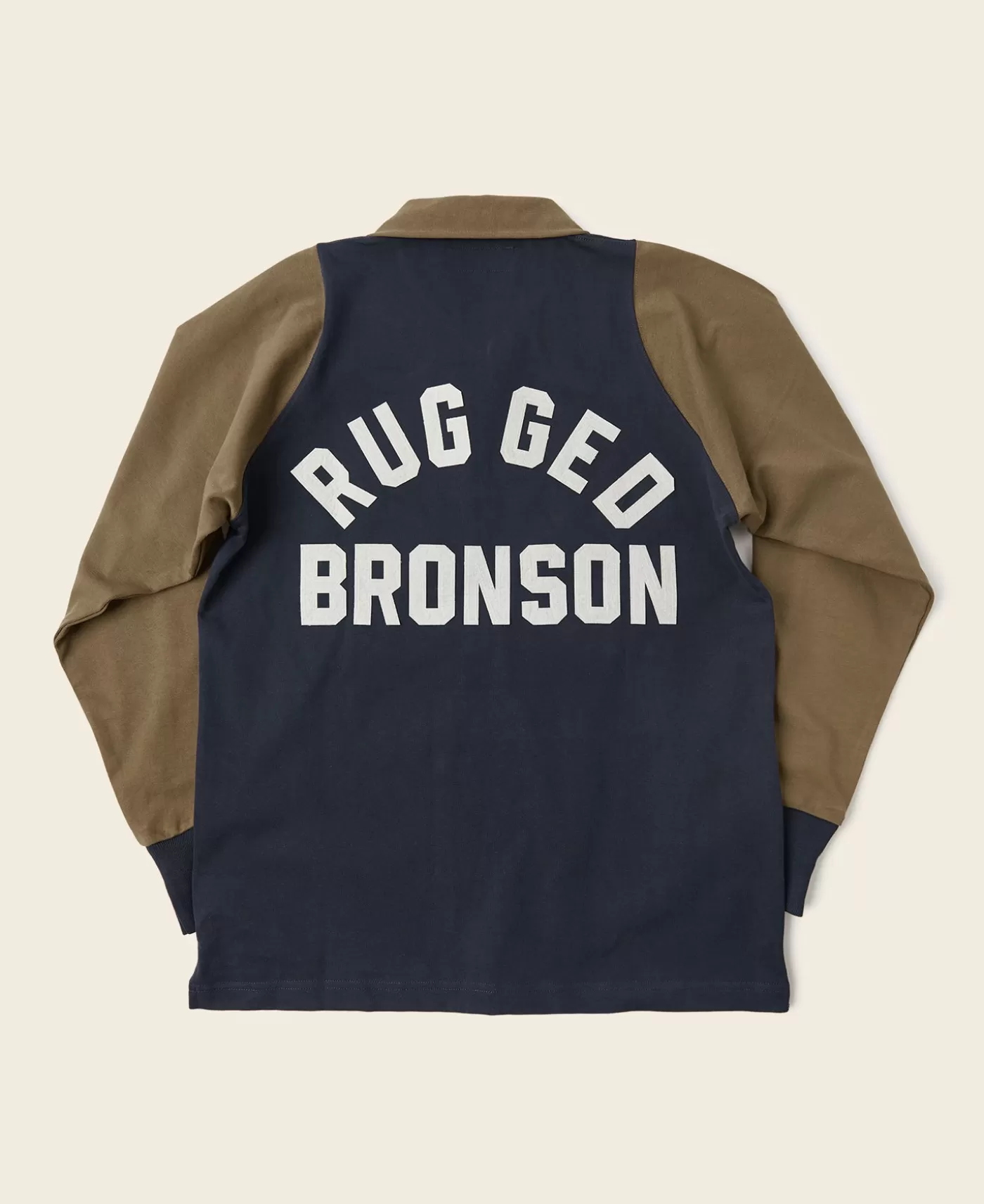 Fashion Heavyweight Two-Tone Racing Jersey T-Shirt - Long Sleeve T-Shirts | Graphic T-Shirts