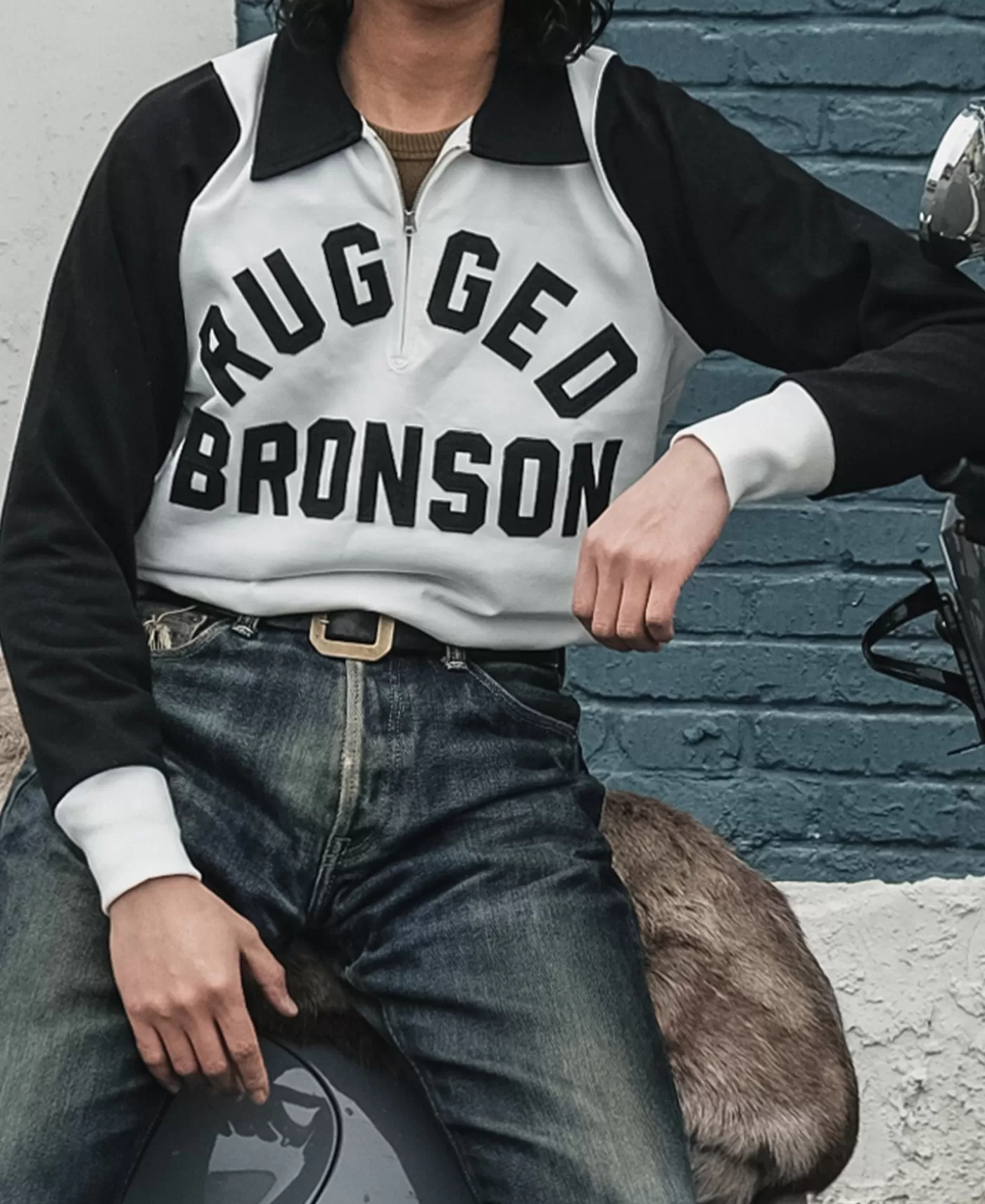 heavyweight_twotone_racing_jersey_tshirt__whiteblack_2.webp Sale Heavyweight Two-Tone Racing Jersey T-Shirt - Long Sleeve T-Shirts | Graphic T-Shirts