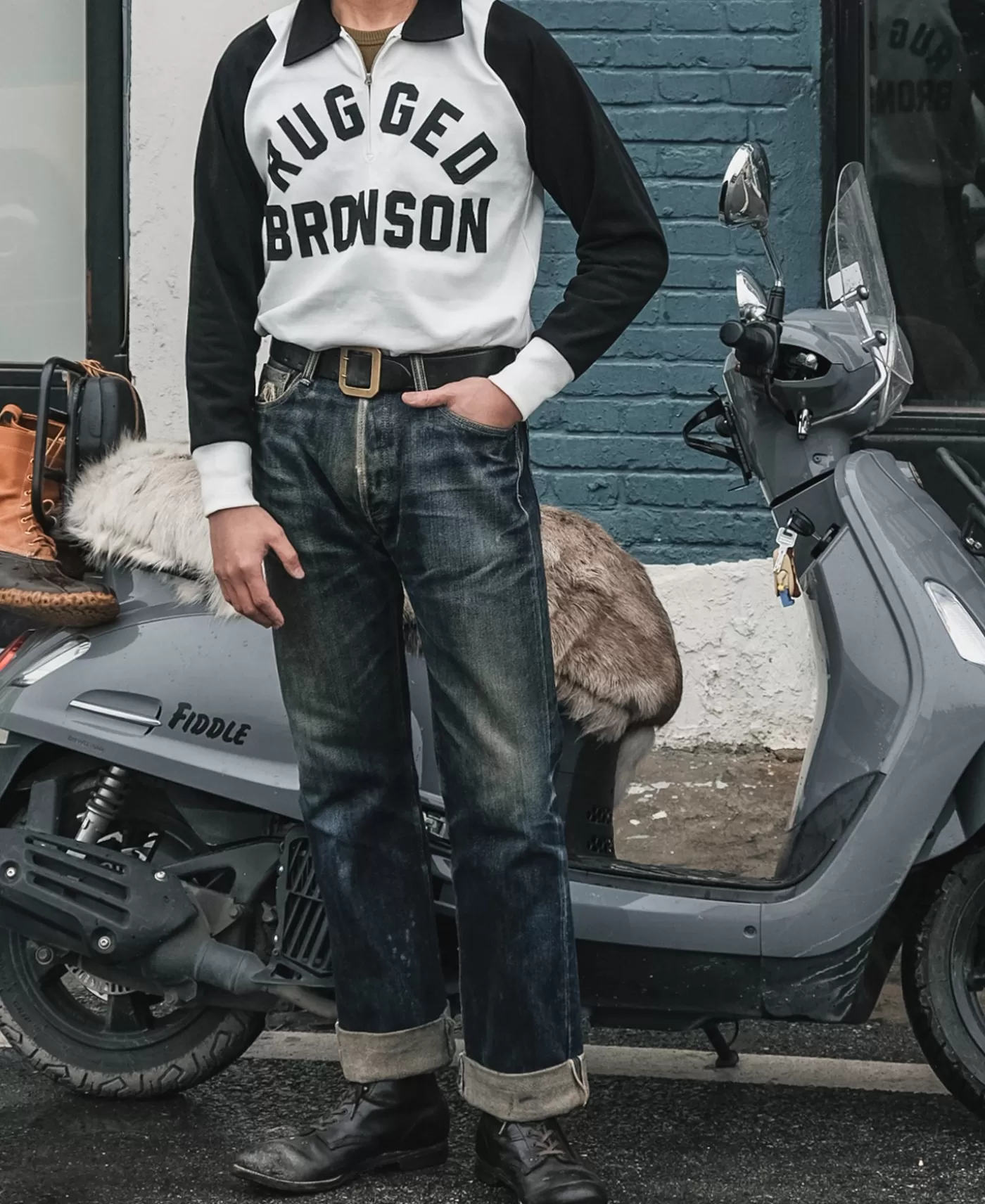 heavyweight_twotone_racing_jersey_tshirt__whiteblack_4.webp Sale Heavyweight Two-Tone Racing Jersey T-Shirt - Long Sleeve T-Shirts | Graphic T-Shirts