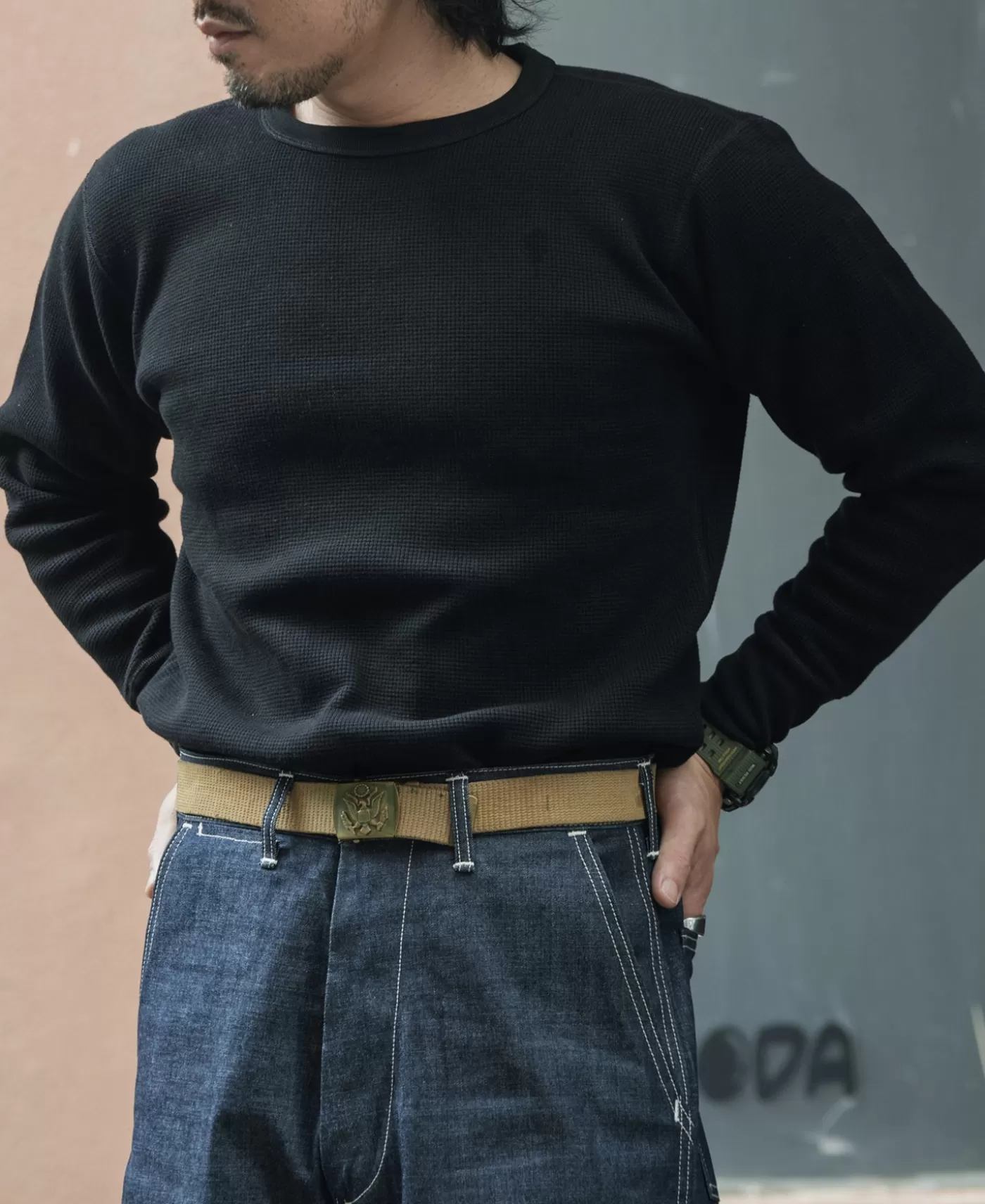 Flash Sale Heavyweight Waffle Cotton Underwear - Long Sleeve T-Shirts | Underwear