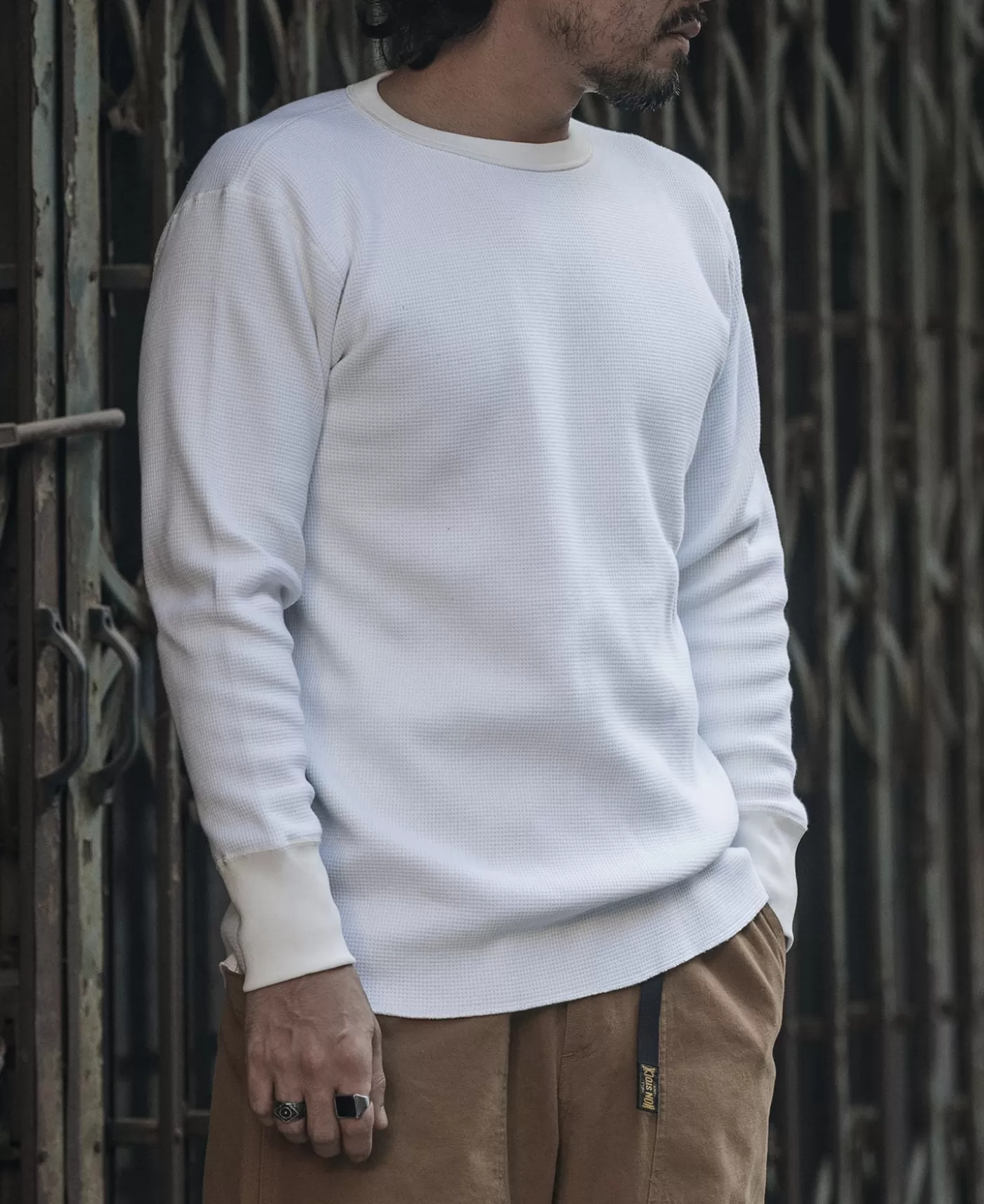 New Heavyweight Waffle Cotton Underwear - Long Sleeve T-Shirts | Underwear