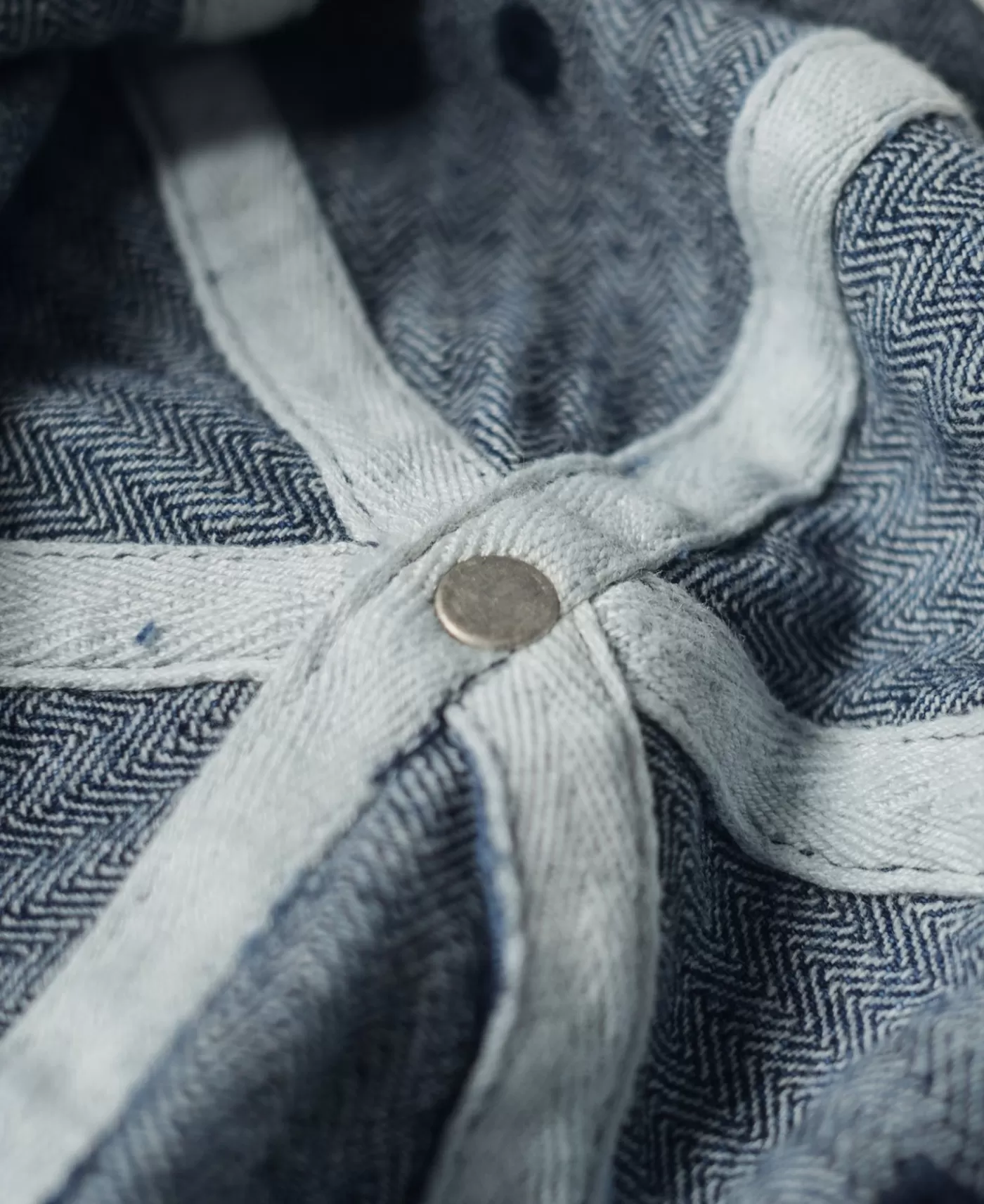 herringbone_denim_bucket_hat_8.webp Store Herringbone Denim Bucket Hat Hats & Caps
