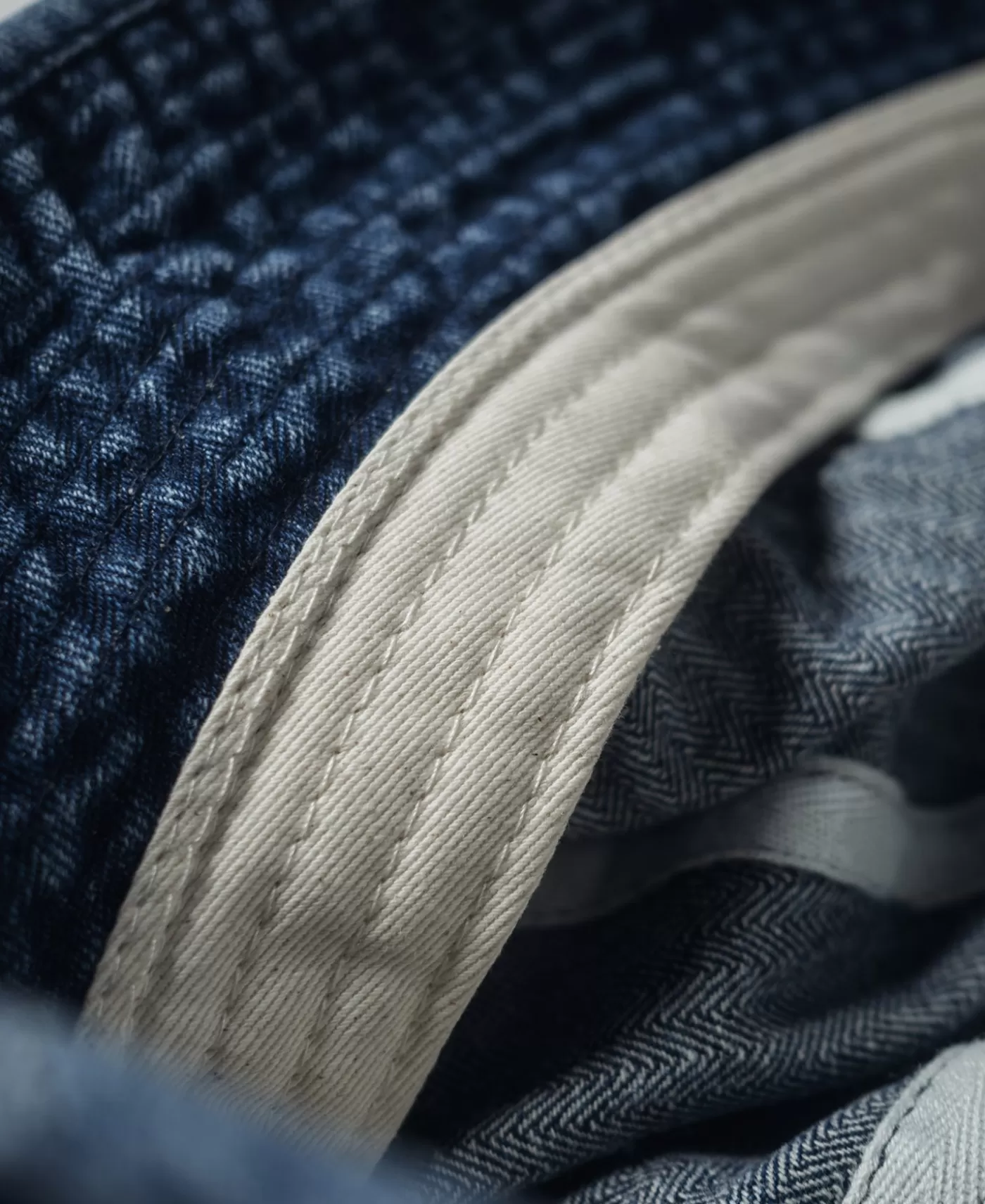 herringbone_denim_bucket_hat_9.webp Store Herringbone Denim Bucket Hat Hats & Caps