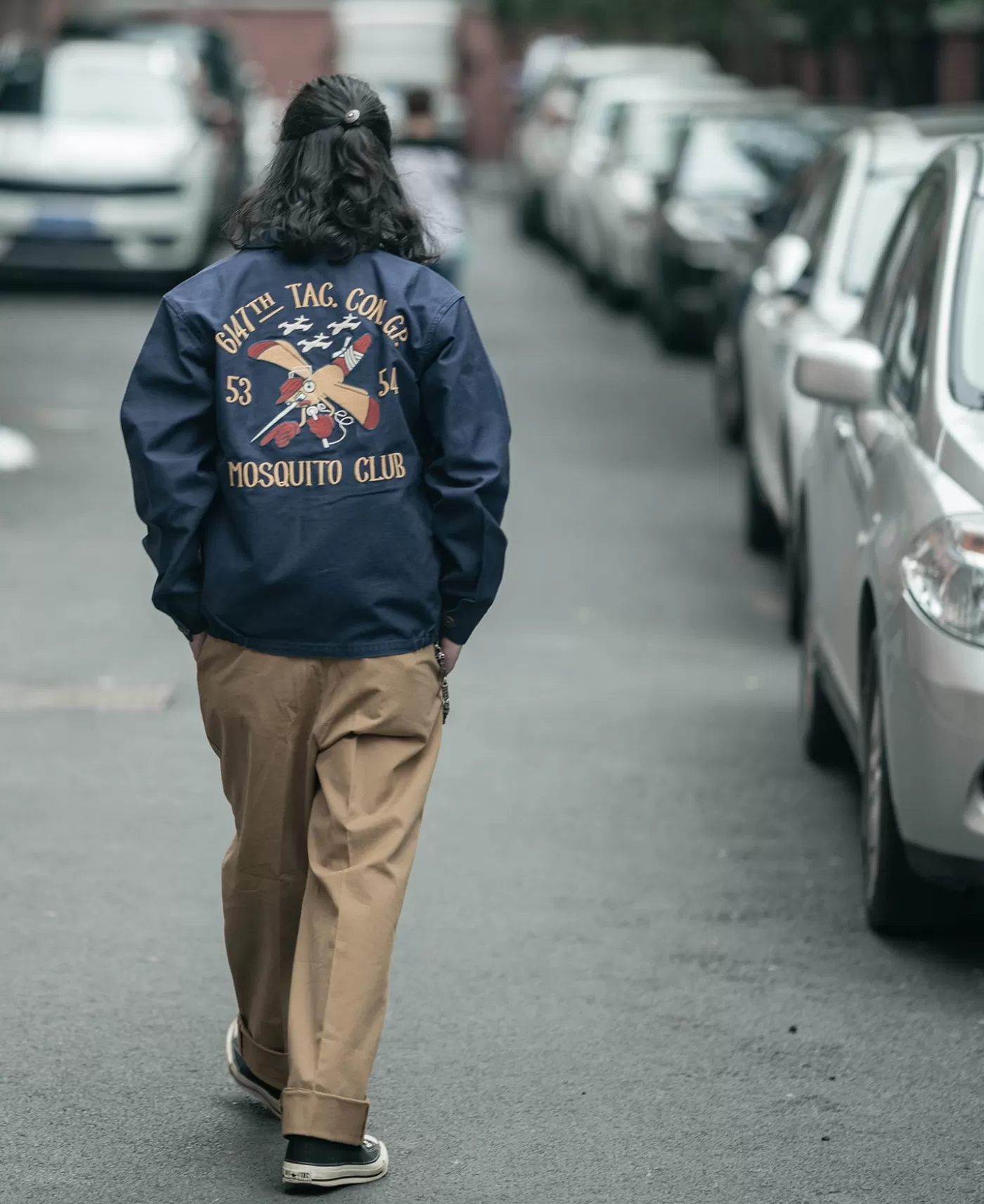 korean_war_th_tag_con_gp_mosquito_club_tour_jacket_6.webp Cheap Korean War 6147th TAG. CON. GP. Mosquito Club Tour Jacket Jackets & Coats