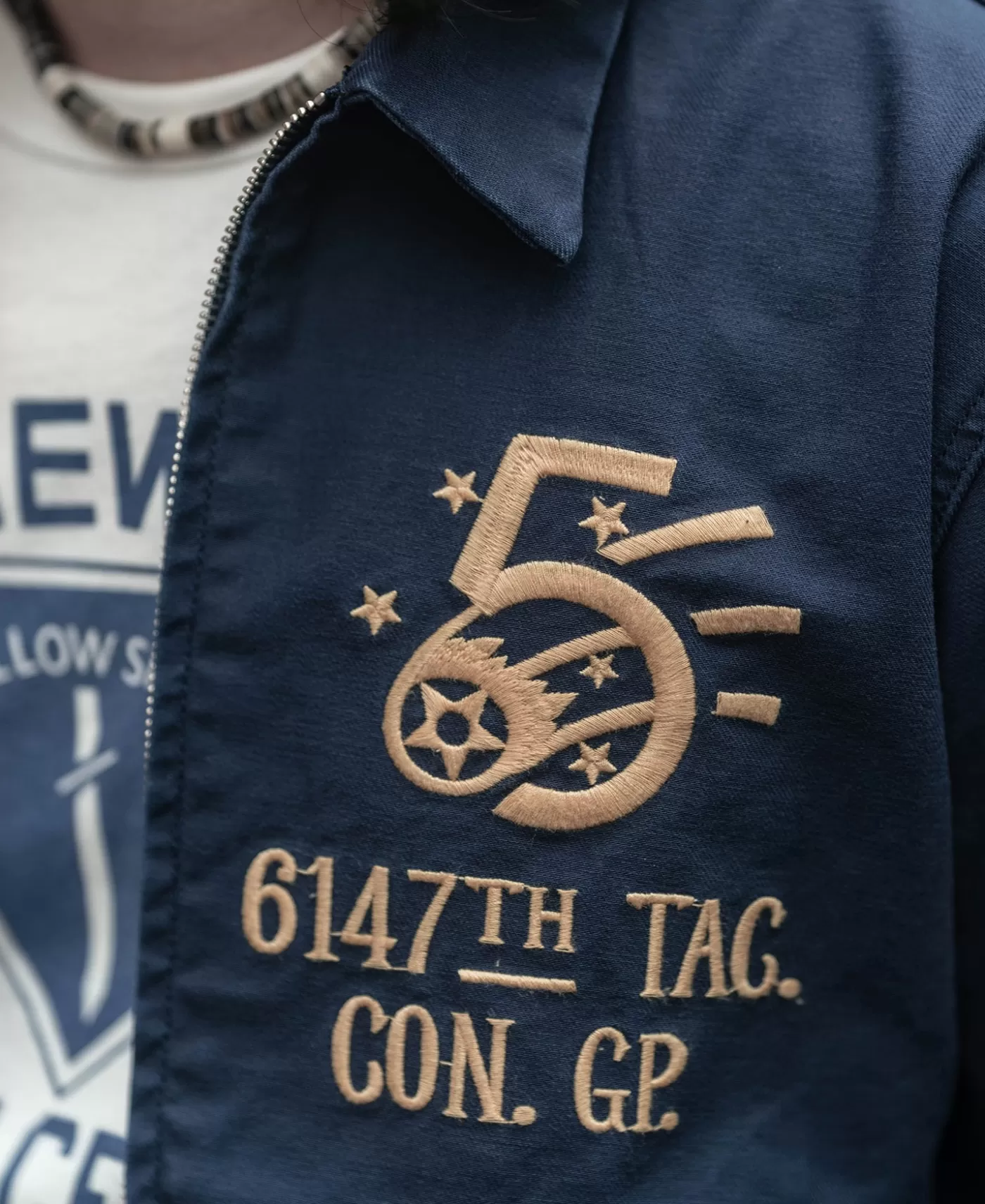 korean_war_th_tag_con_gp_mosquito_club_tour_jacket_7.webp Cheap Korean War 6147th TAG. CON. GP. Mosquito Club Tour Jacket Jackets & Coats