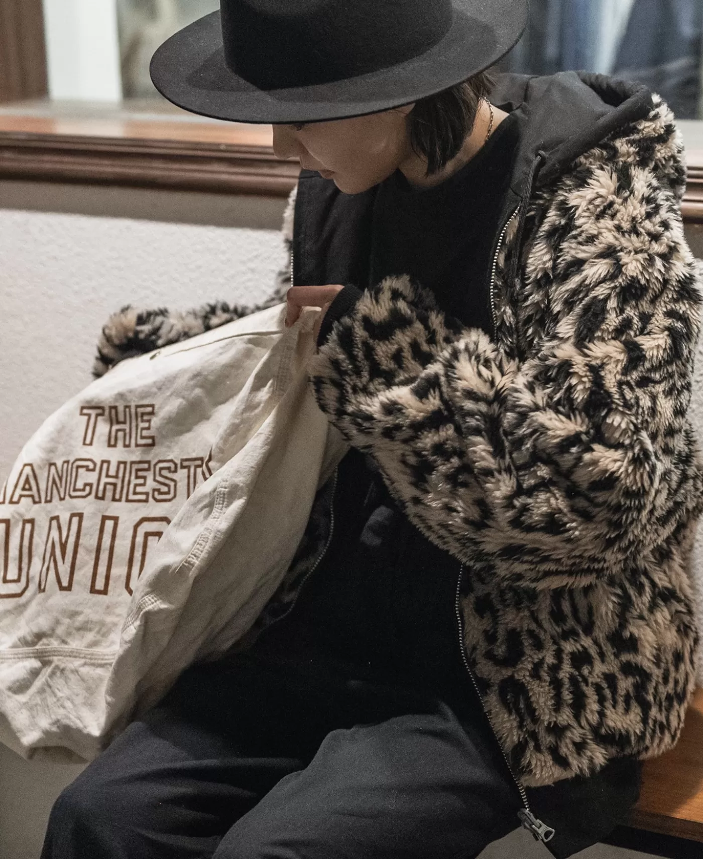 leopard_print_reversible_deck_jacket__black_5.webp Online Leopard Print Reversible Deck Jacket - Jackets & Coats