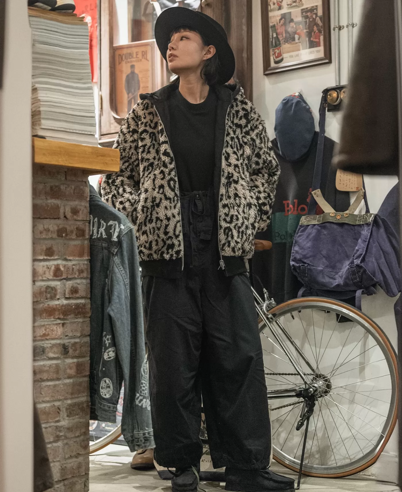 leopard_print_reversible_deck_jacket__black_6.webp Online Leopard Print Reversible Deck Jacket - Jackets & Coats