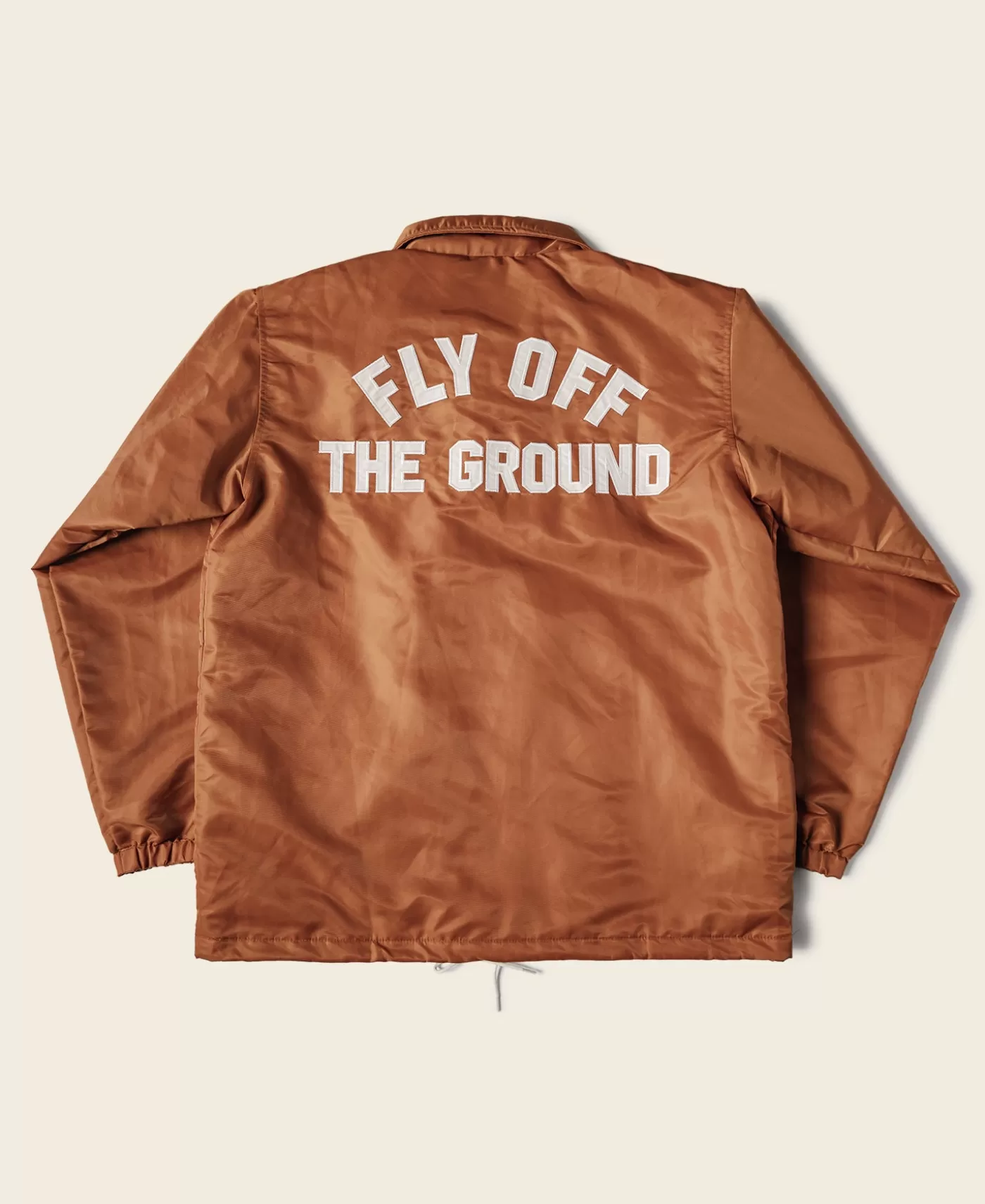 New Logo-Appliqued Nylon Coach Jacket - Jackets & Coats