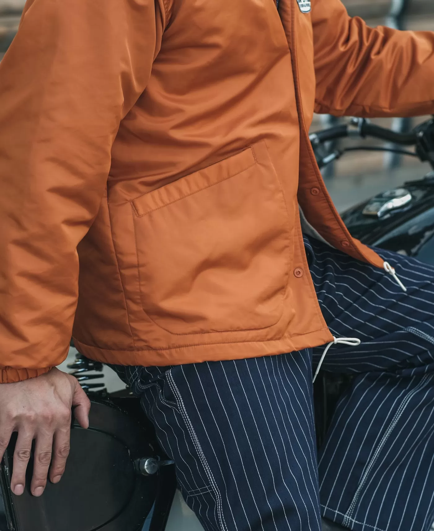 logoappliqued_nylon_coach_jacket__orange_7.webp New Logo-Appliqued Nylon Coach Jacket - Jackets & Coats