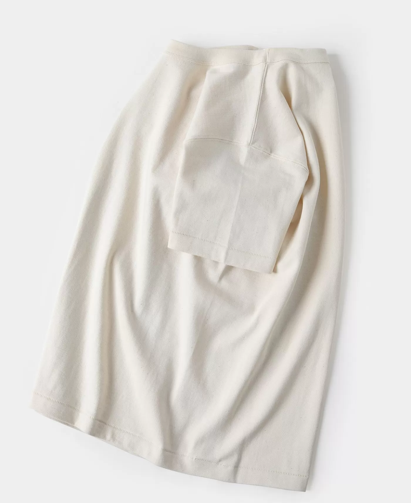 loopwheel_tubular_athletic_tshirt__apricot_2.webp Hot Loopwheel Tubular Athletic T-Shirt - Short Sleeve T-Shirts | Tubular T-Shirt