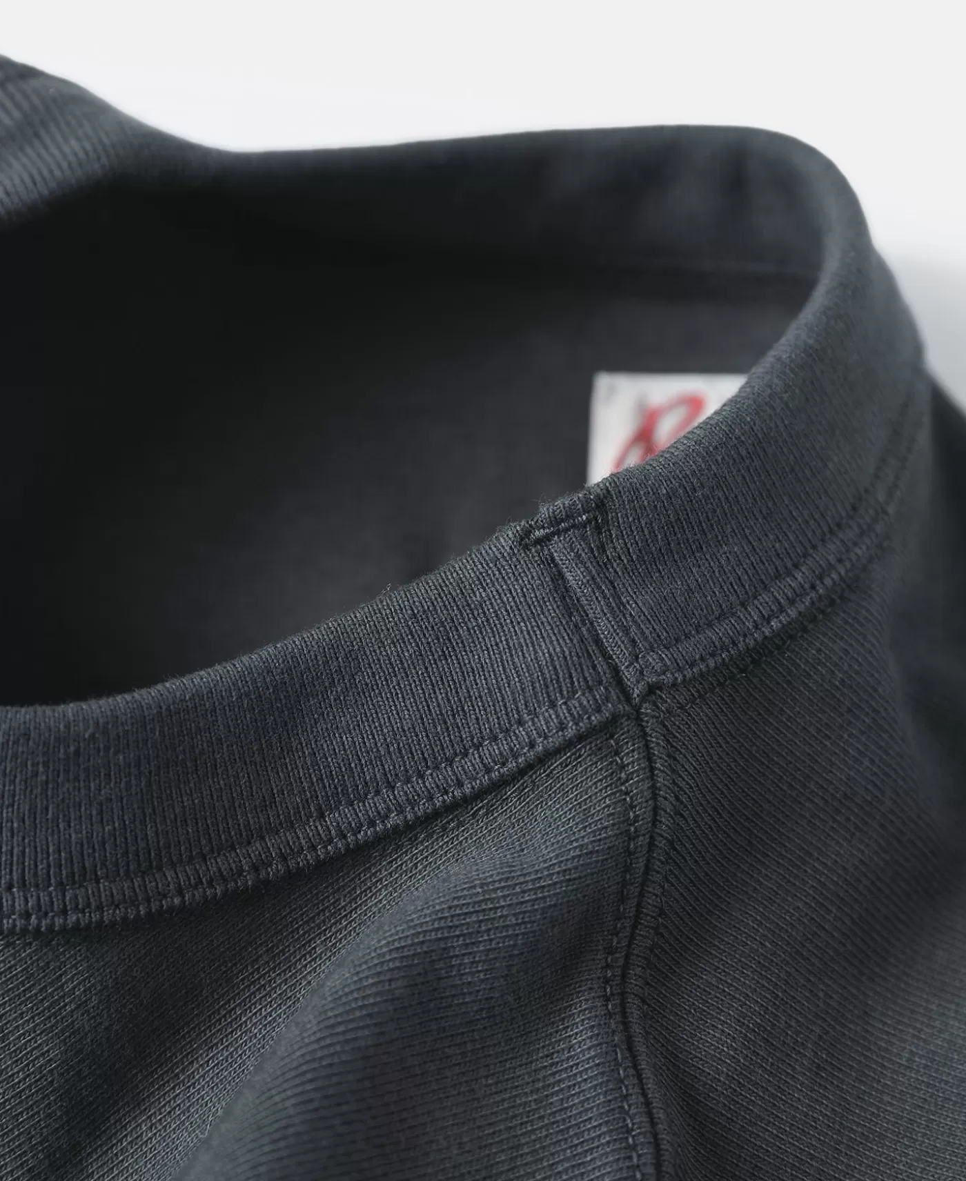 loopwheel_tubular_athletic_tshirt__vintage_black_5.webp Cheap Loopwheel Tubular Athletic T-Shirt - Short Sleeve T-Shirts | Tubular T-Shirt