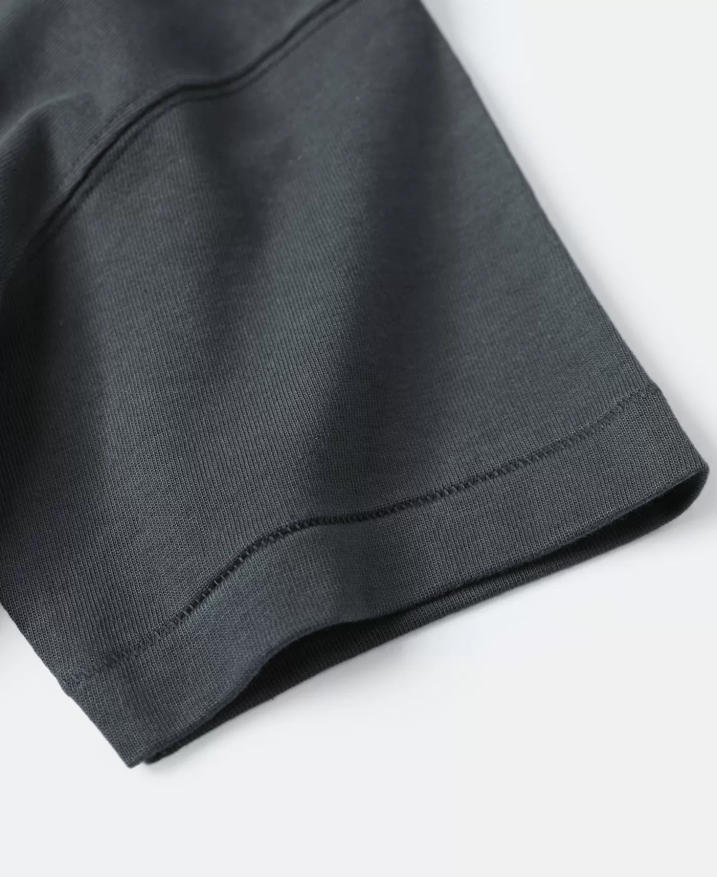 loopwheel_tubular_athletic_tshirt__vintage_black_7.webp Cheap Loopwheel Tubular Athletic T-Shirt - Short Sleeve T-Shirts | Tubular T-Shirt