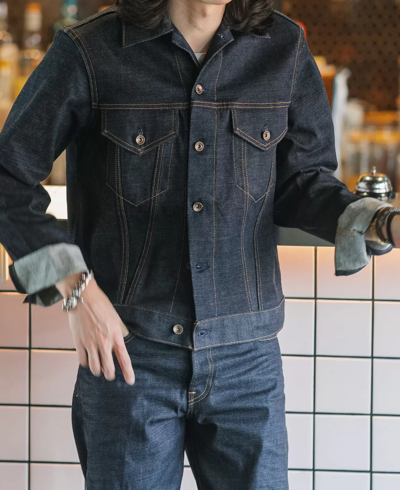 lot___model_rd_selvedge_denim_jacket_4.webp New Lot 601 1969 Model 3rd Selvedge Denim Jacket Denim Jackets | Jackets & Coats