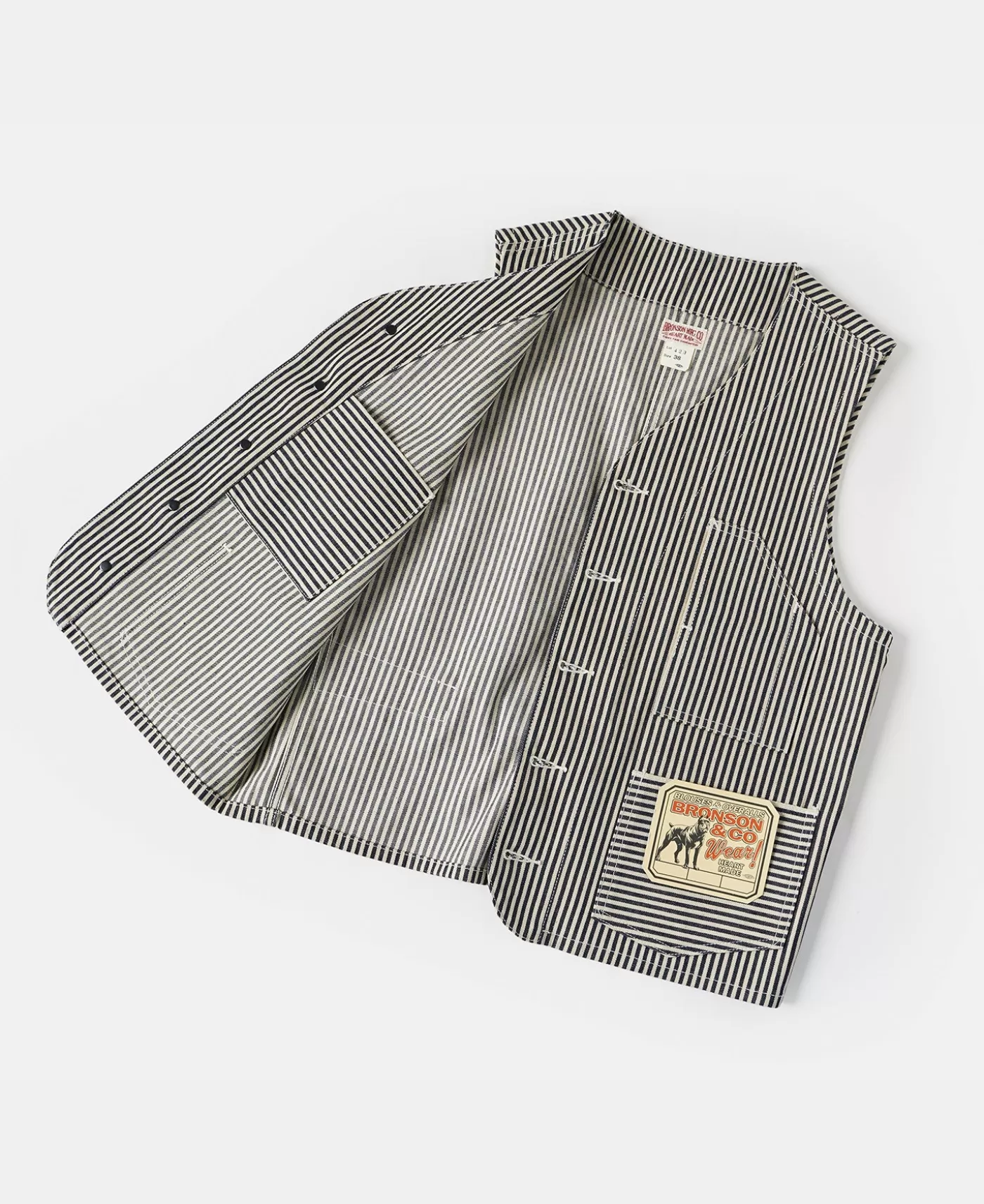 lot__express_stripe_vest_2.webp Cheap Lot 423 Express Stripe Vest Vests