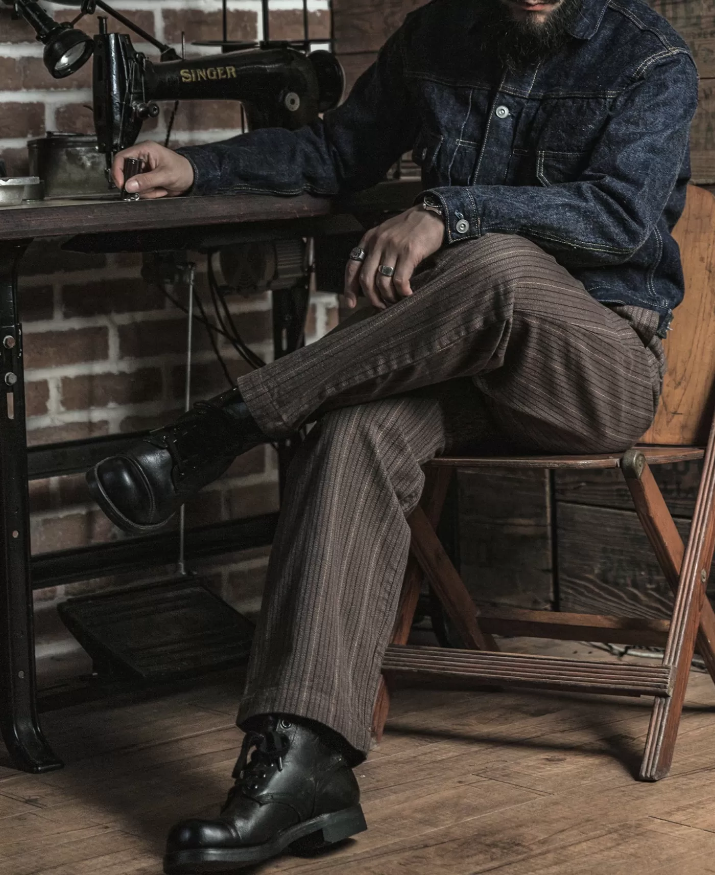 lot__old_time_stripe_pants_2.webp Store Lot 920 Old Time Stripe Pants Pants & Trousers