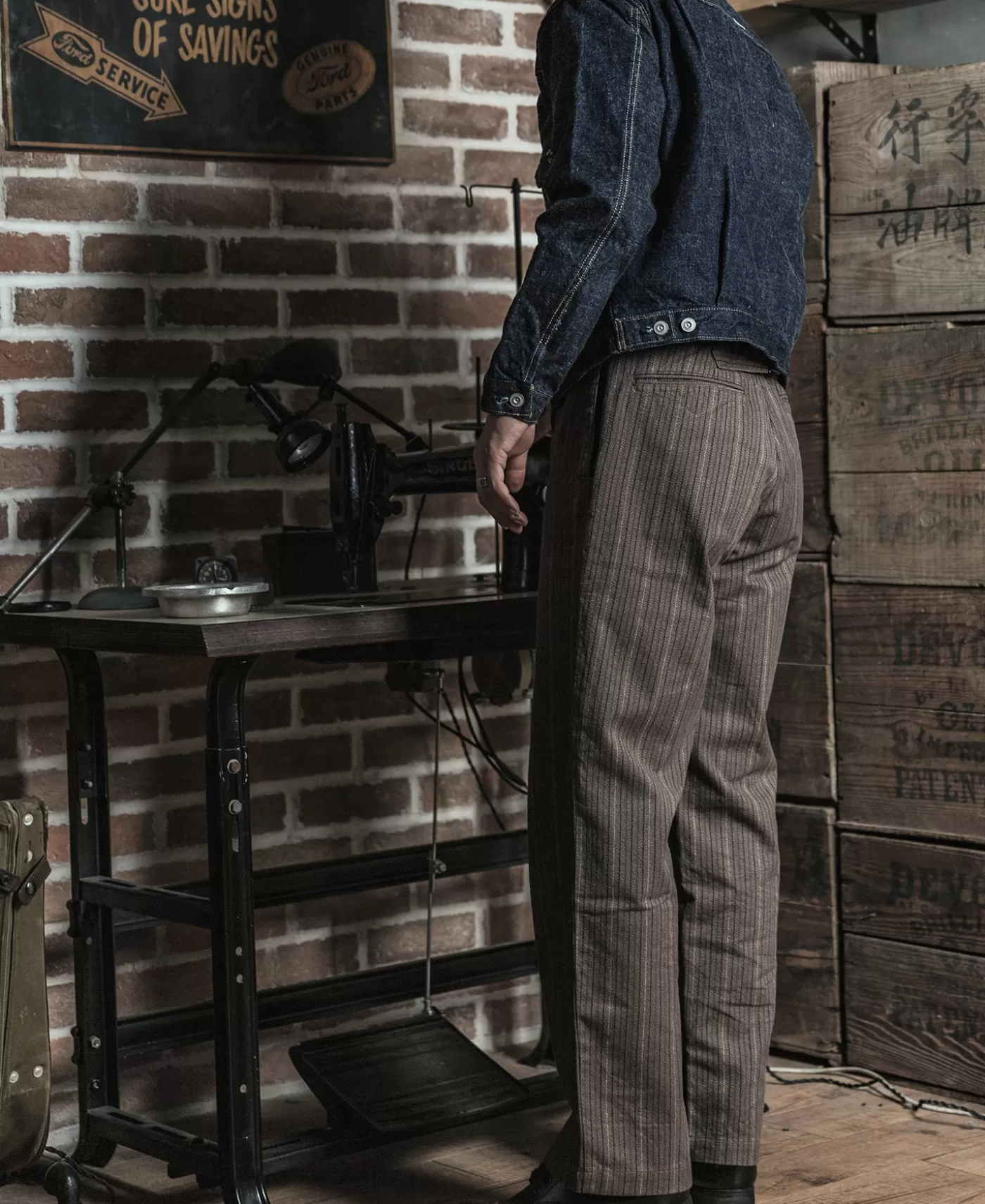 lot__old_time_stripe_pants_3.webp Store Lot 920 Old Time Stripe Pants Pants & Trousers