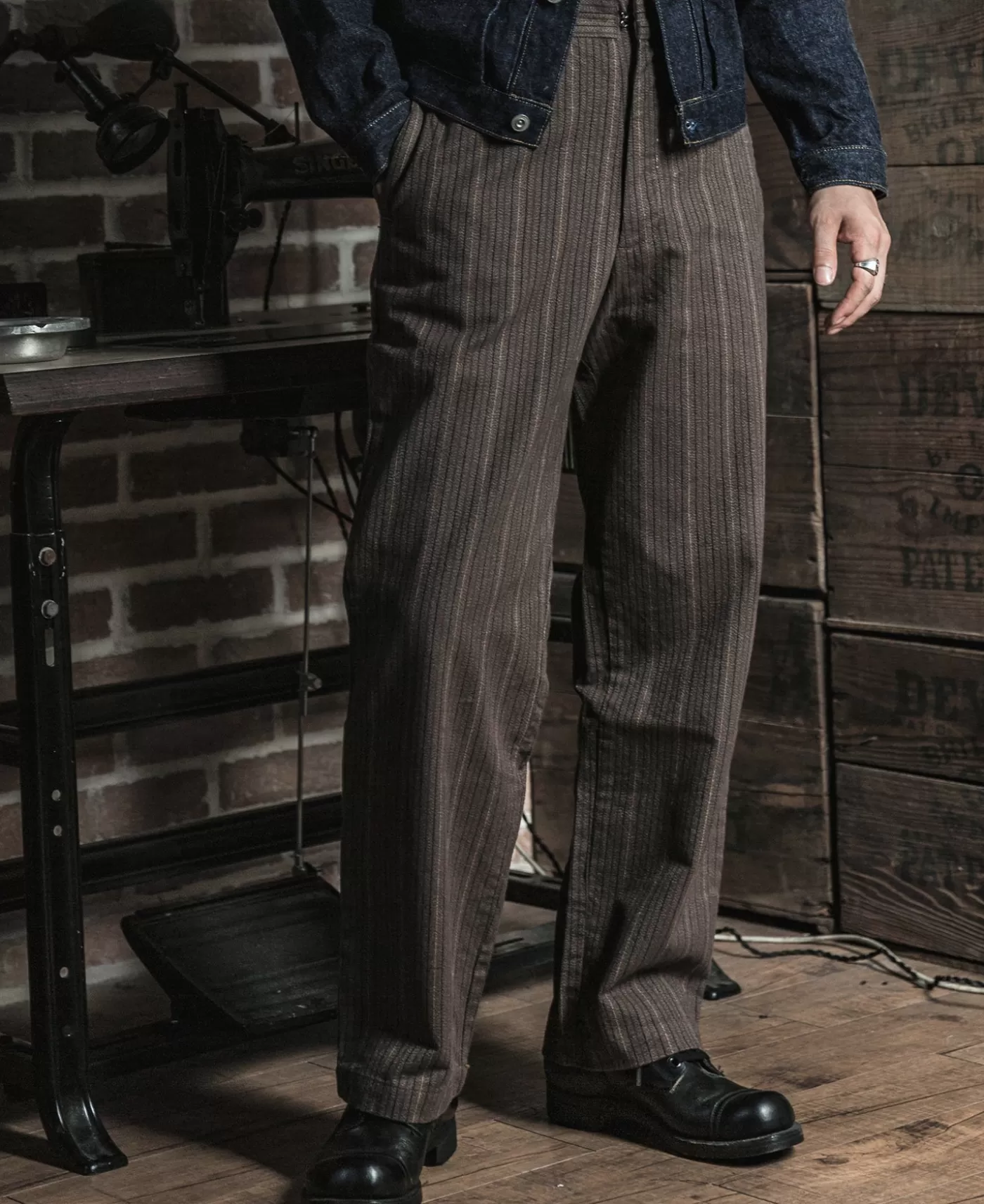 lot__old_time_stripe_pants_4.webp Store Lot 920 Old Time Stripe Pants Pants & Trousers