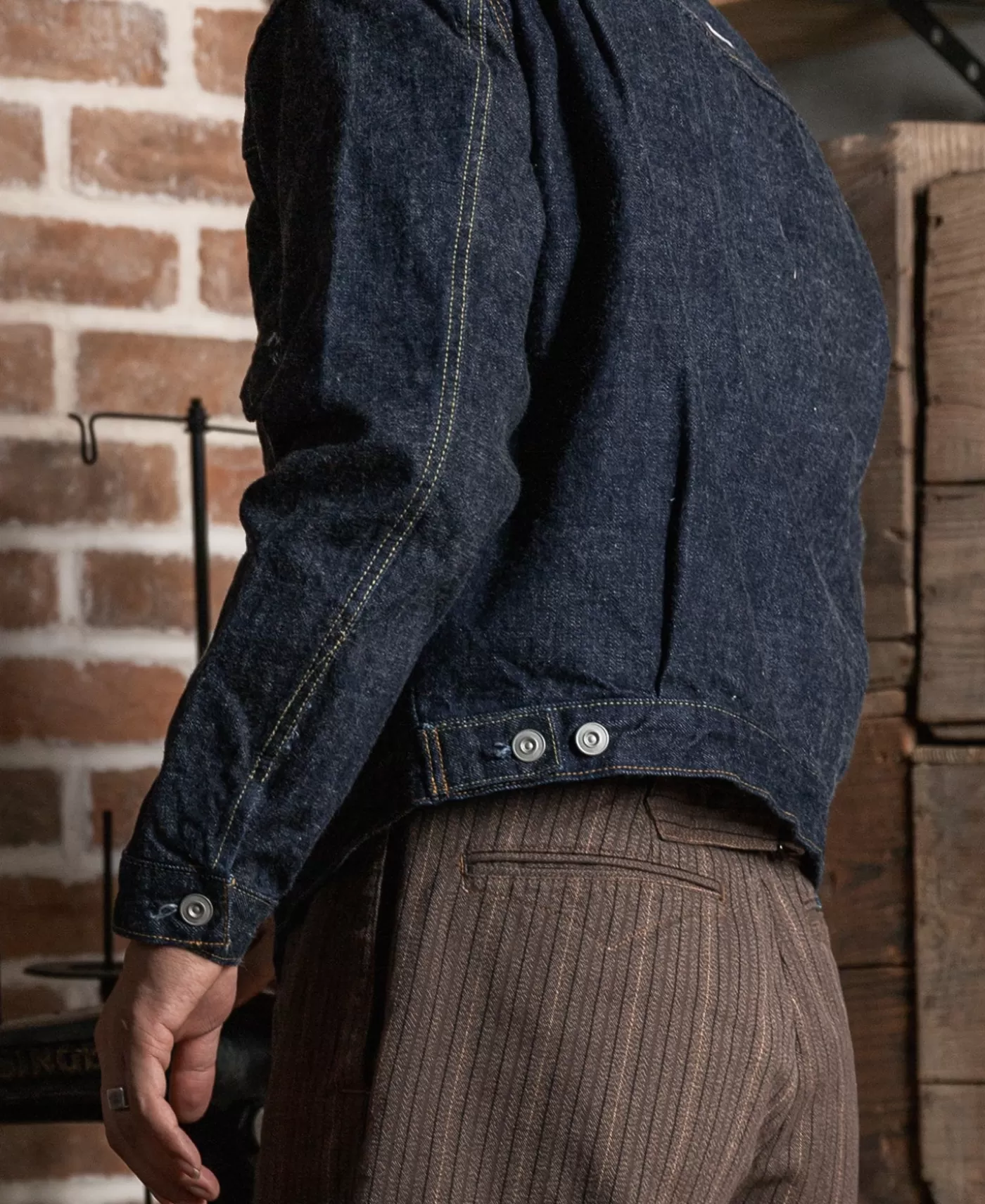 lot_xx__model_type__selvedge_denim_jacket_4.webp Hot Lot 52807XX 1952 Model Type 2 Selvedge Denim Jacket Denim Jackets | Jackets & Coats