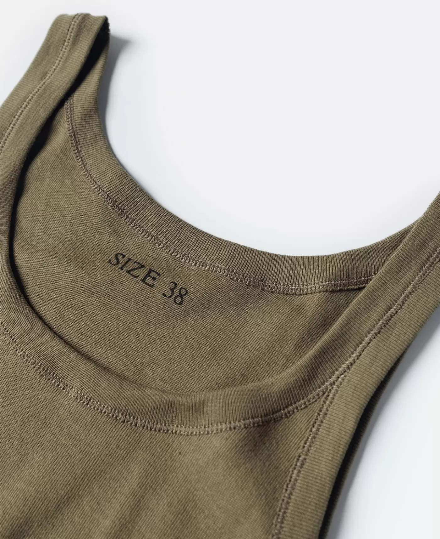 military_cotton_tank_top__olive_6.webp Discount Military Cotton Tank Top - Underwear