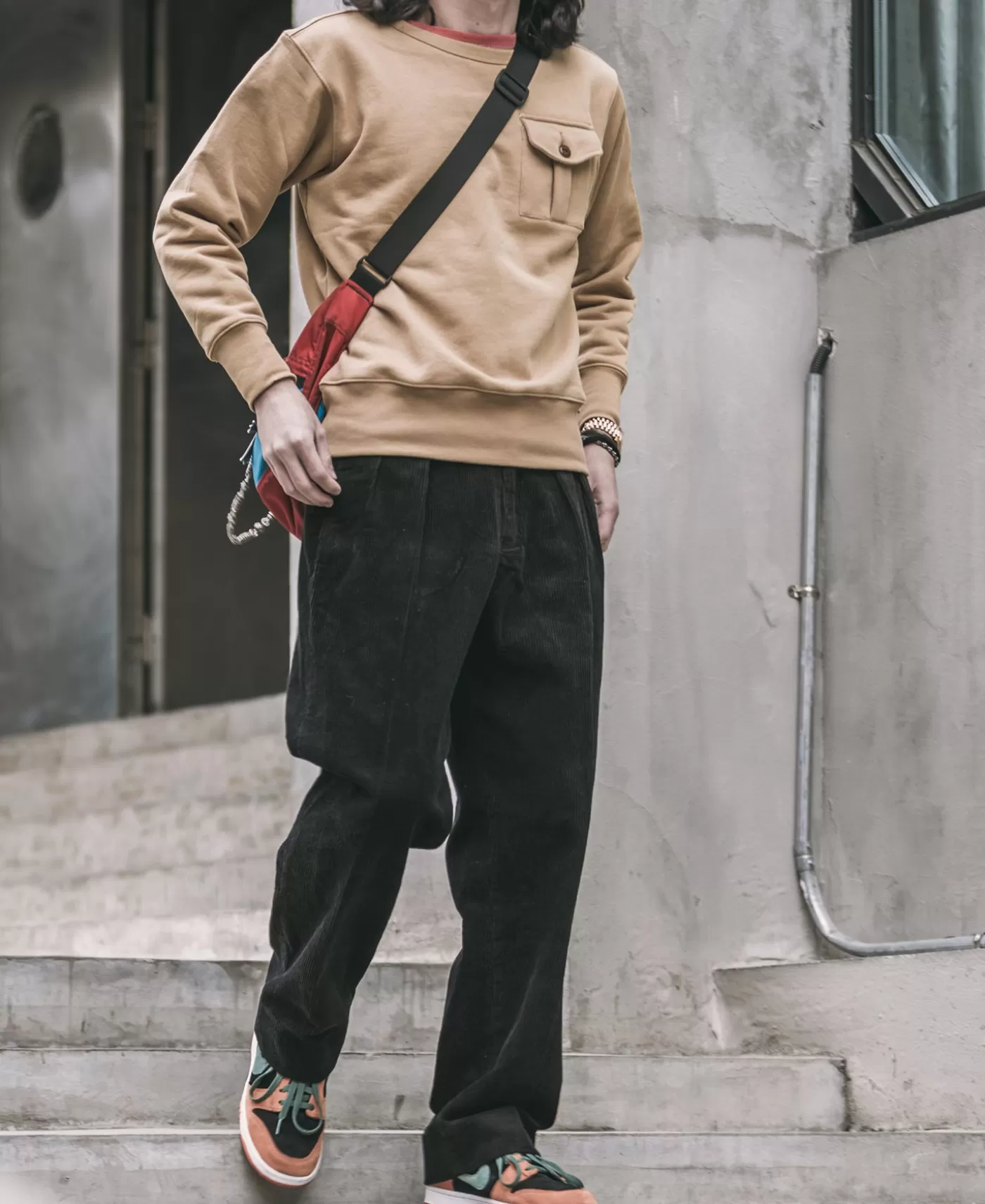 military_pocket_sweatshirt__khaki_2.webp Clearance Military Pocket Sweatshirt - Sweatshirts & Hoodies