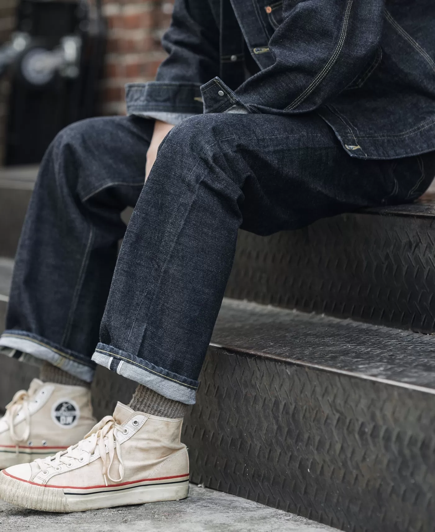 model_cowboy_selvedge_denim_jeans_5.webp Store 1936 Model Cowboy Selvedge Denim Jeans Jeans | Pants & Trousers