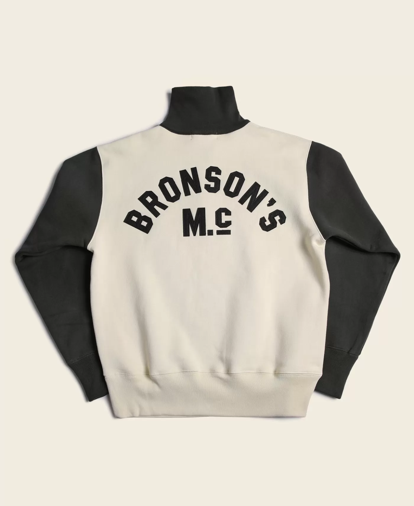 Store Motorcycle Turtle Zip Jersey Overweight Sweatshirt - Sweatshirts & Hoodies