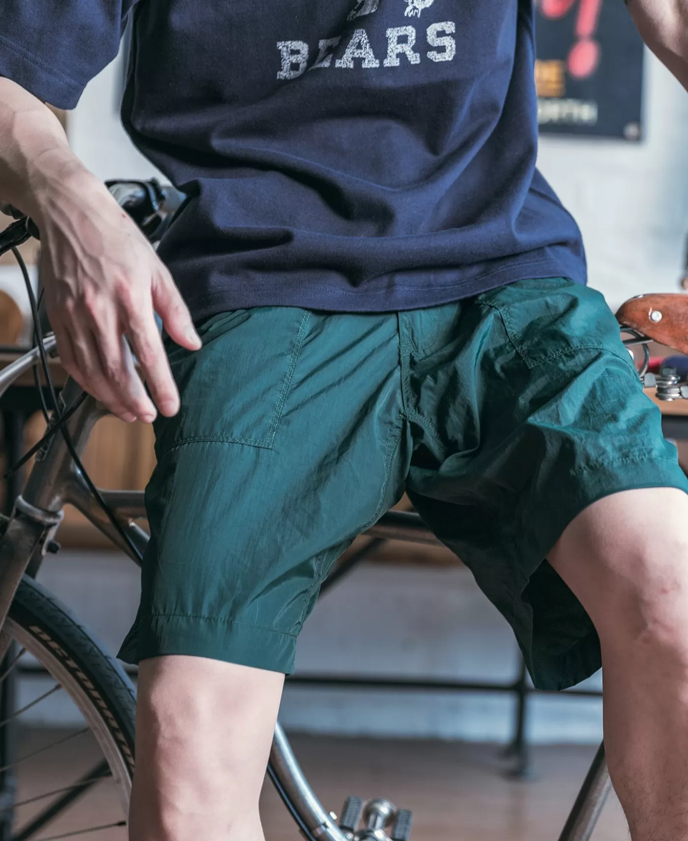 nylon_climbers_shorts__green_2.webp Cheap Nylon Climbers' Shorts - Shorts
