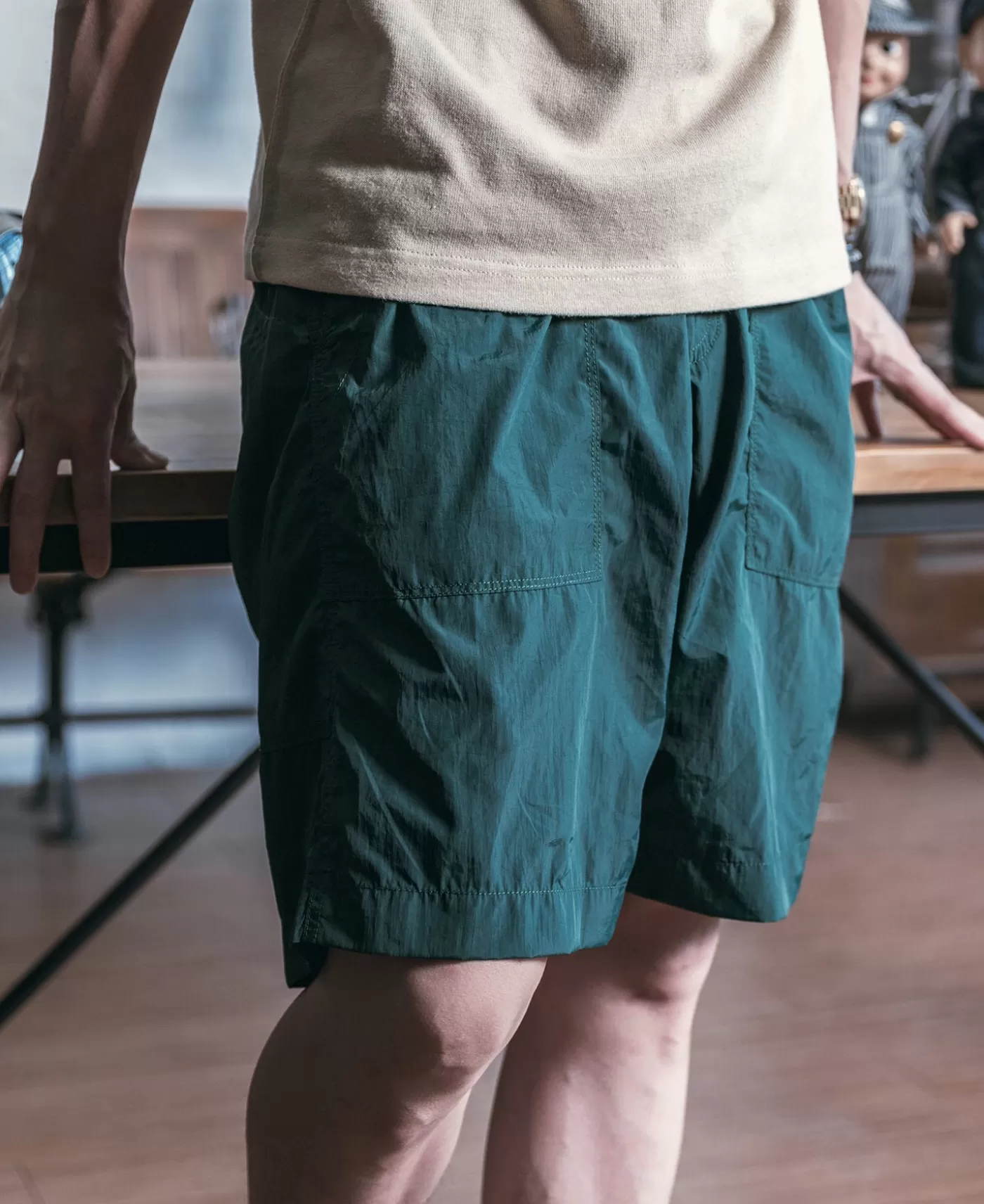 nylon_climbers_shorts__green_3.webp Cheap Nylon Climbers' Shorts - Shorts