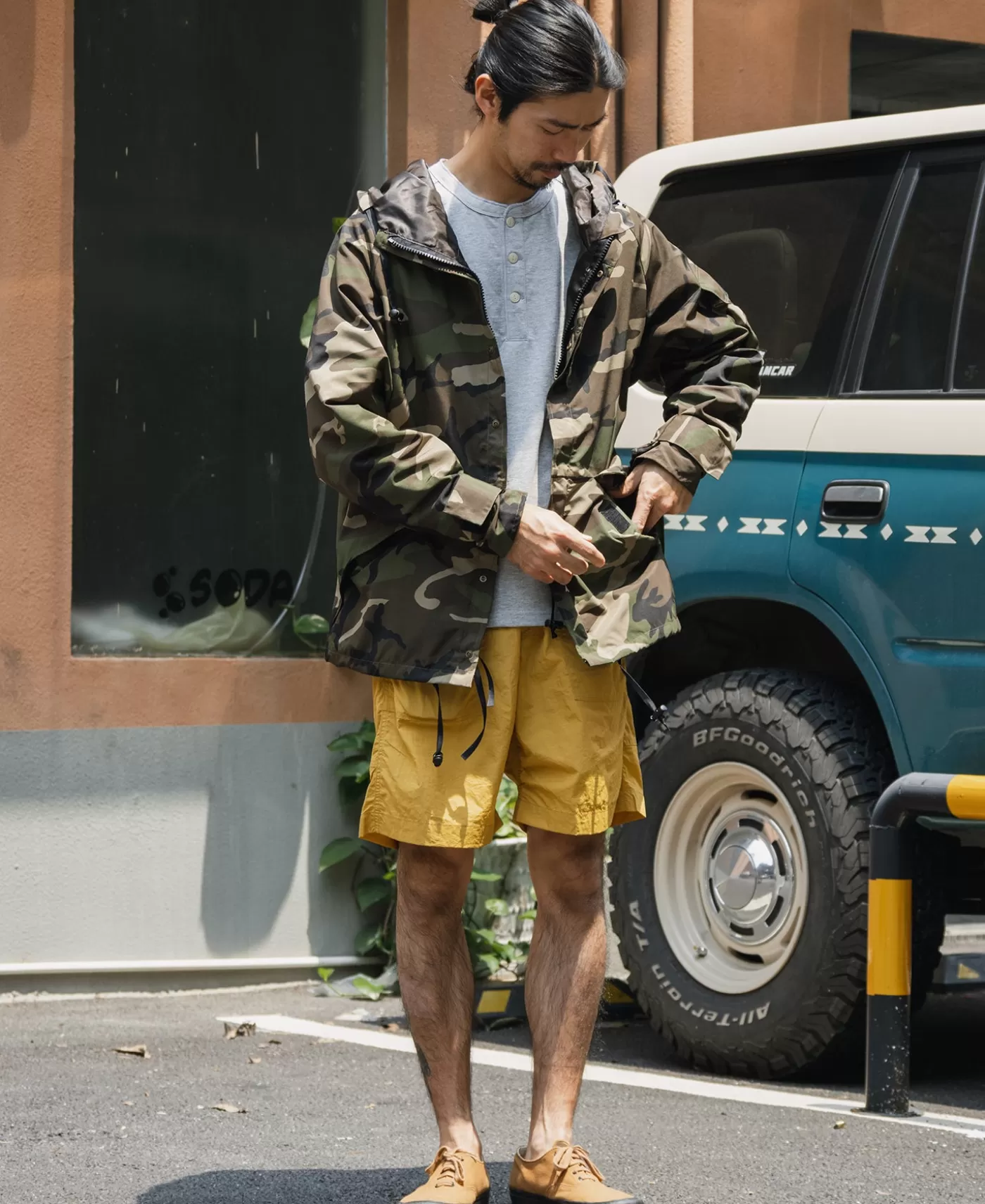 nylon_climbers_shorts__yellow_3.webp Flash Sale Nylon Climbers' Shorts - Shorts