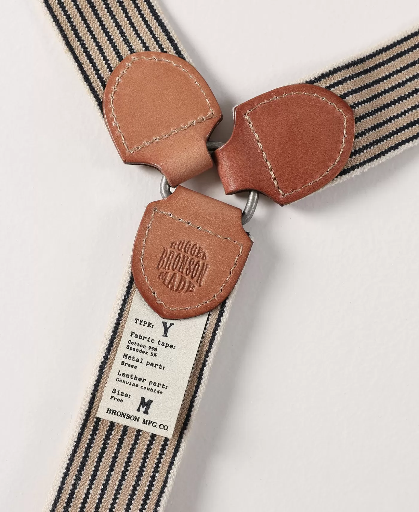 oldtime_yback_leather_button_suspenders__blueyellow_stripe_6.webp Store Old-Time Y-Back Leather Button Suspenders - Others