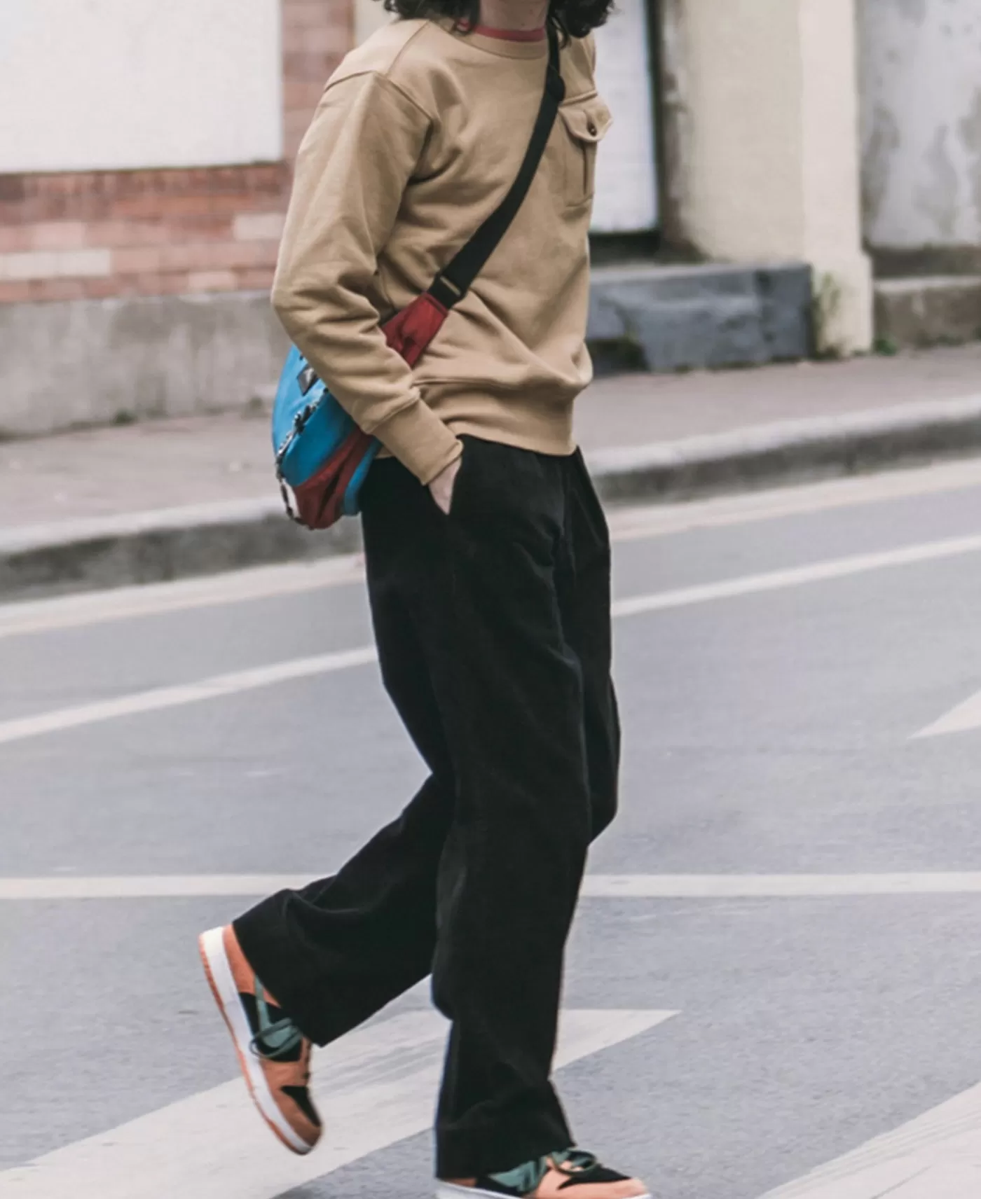 oz__wale_corduroy_trousers__black_3.webp Sale 12.5 oz 8 Wale Corduroy Trousers - Pants & Trousers