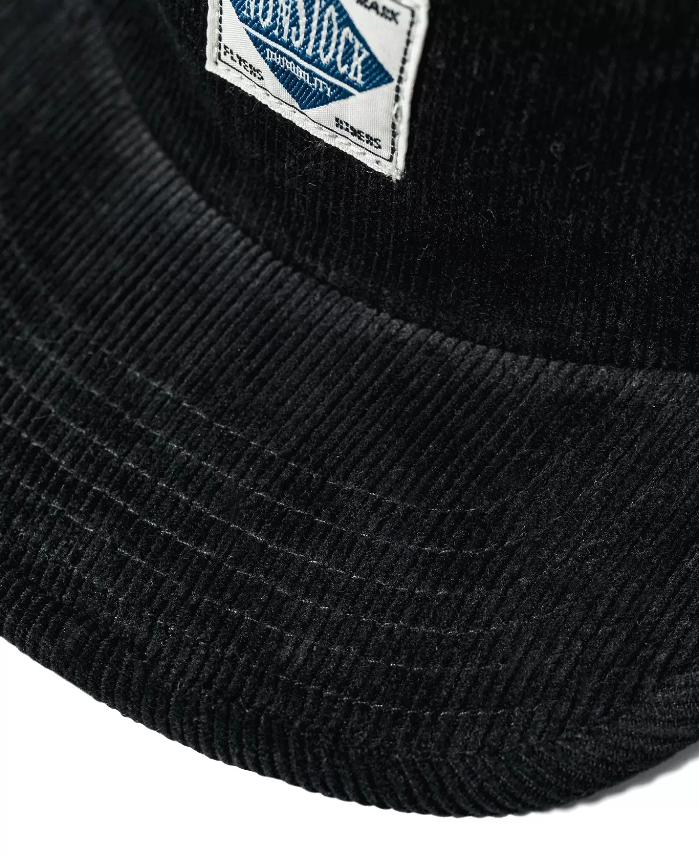 oz_corduroy__panel_cap__black_8.webp Fashion 12.5 oz Corduroy 5 Panel Cap - Hats & Caps