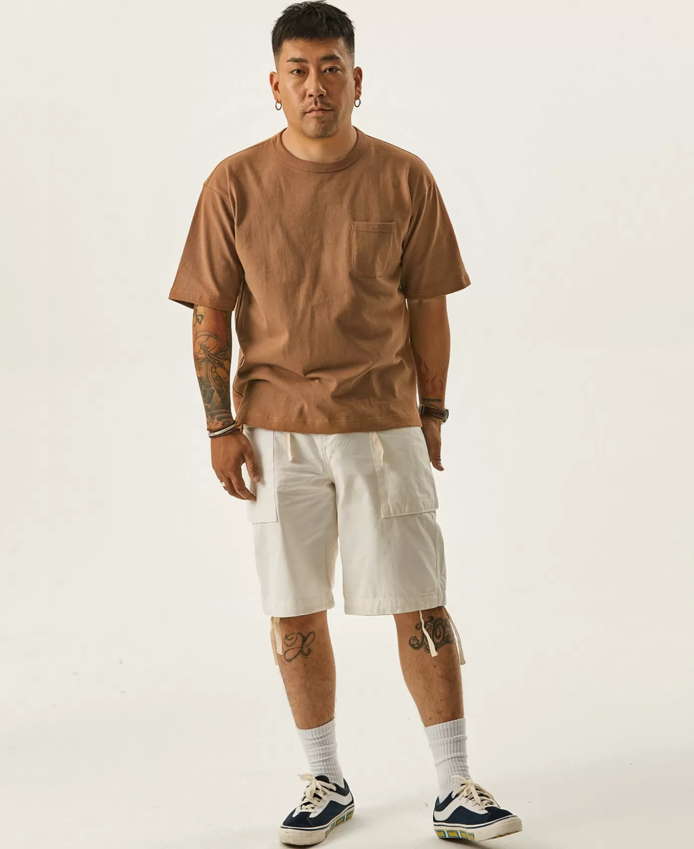 oz_cotton_classic_pocket_tshirt__light_brown_4.webp Cheap 9.8 oz Cotton Classic Pocket T-Shirt - Short Sleeve T-Shirts