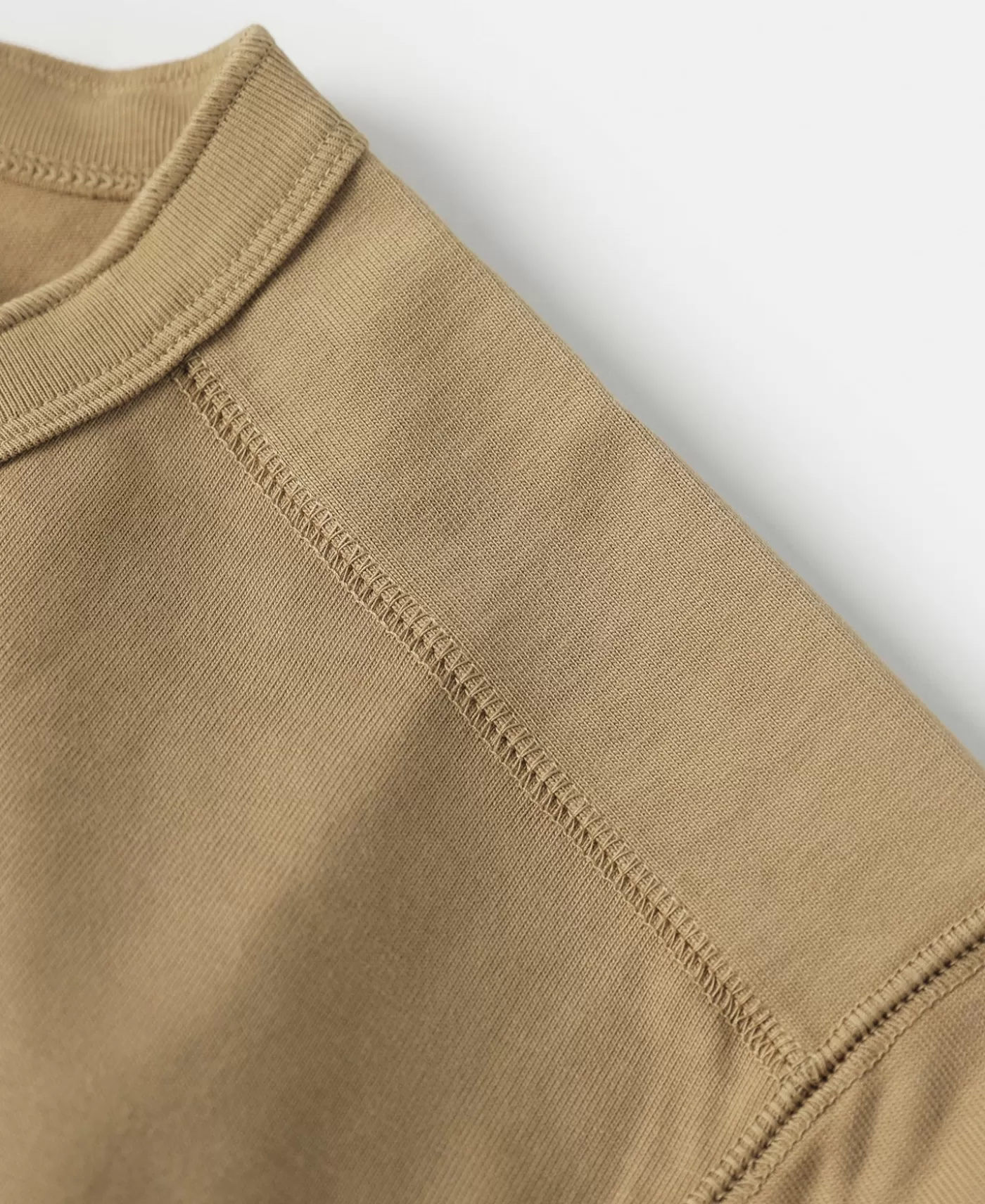 oz_cotton_short_sleeve_henley_tshirt__khaki_7.webp Best Sale 10.6 oz Cotton Short Sleeve Henley T-Shirt - Short Sleeve T-Shirts | Henleys