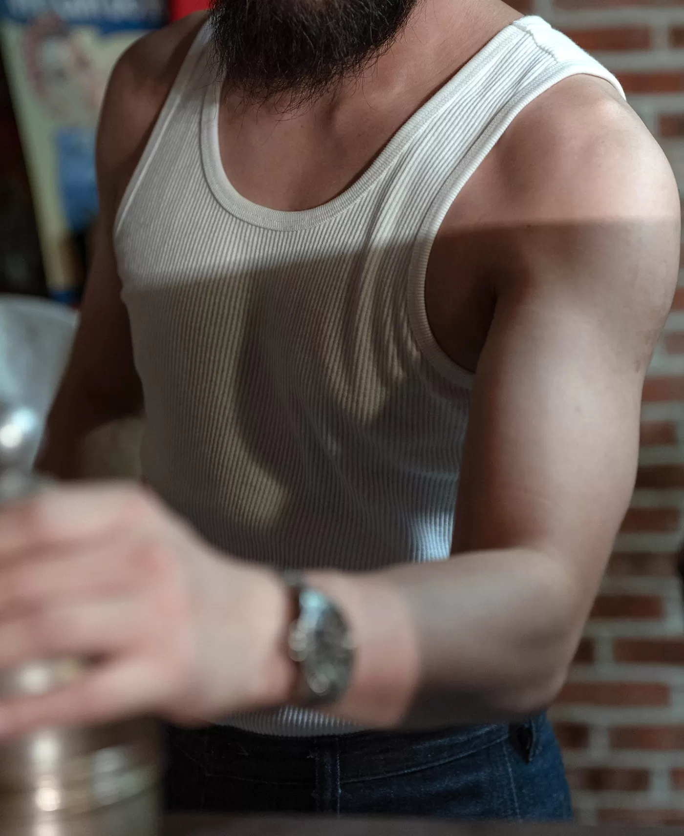 oz_cotton_tank_top__white_5.webp Discount 10.5 oz Cotton Tank Top - Underwear